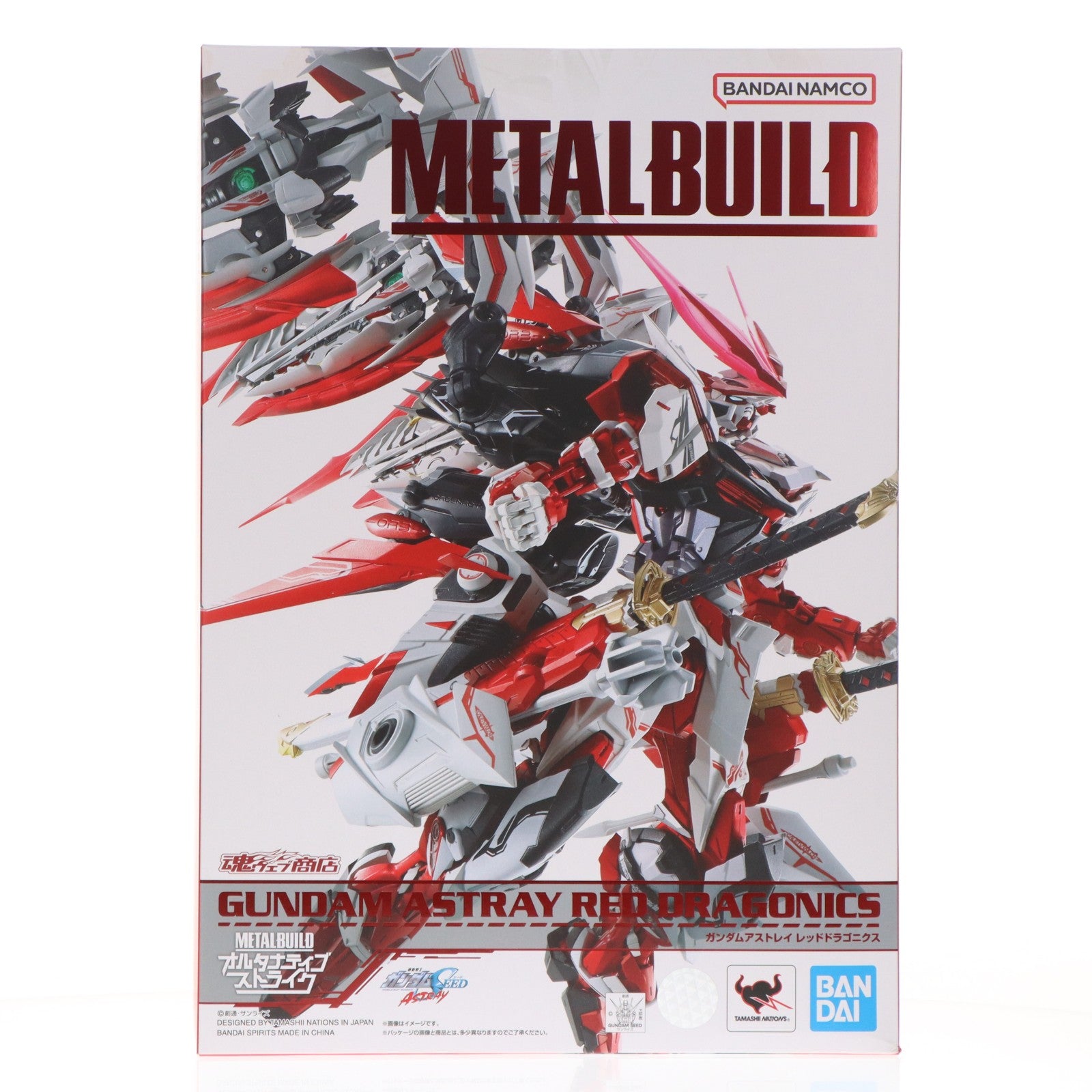 【中古即納】[FIG] (初販) 初期不良対応済 魂ウェブ商店限定 METAL BUILD ガンダムアストレイ レッドドラゴニクス 機動戦士ガンダムSEED DESTINY ASTRAY R(シード デスティニー アストレイ R) 完成品 可動フィギュア バンダイスピリッツ(20220831)