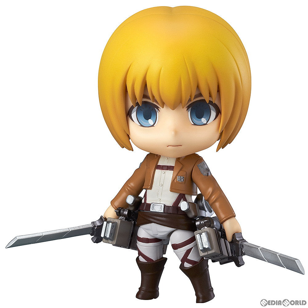 【中古即納】[FIG] (再々販) ねんどろいど 435 アルミン・アルレルト 進撃の巨人 完成品 可動フィギュア グッドスマイルカンパニー(20220827)