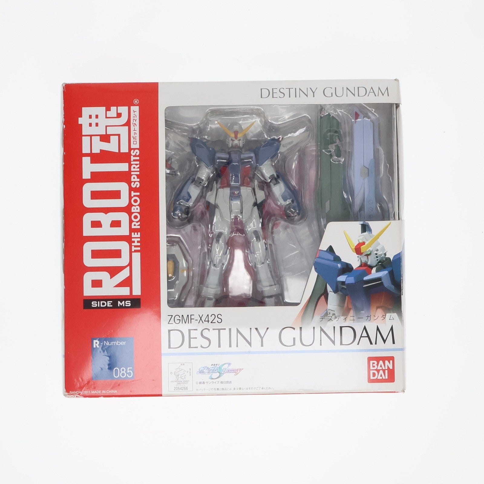 【中古即納】[FIG] ROBOT魂(SIDE MS) デスティニーガンダム 機動戦士ガンダムSEED DESTINY(シード デスティニー) 完成品 可動フィギュア バンダイ(20110129)
