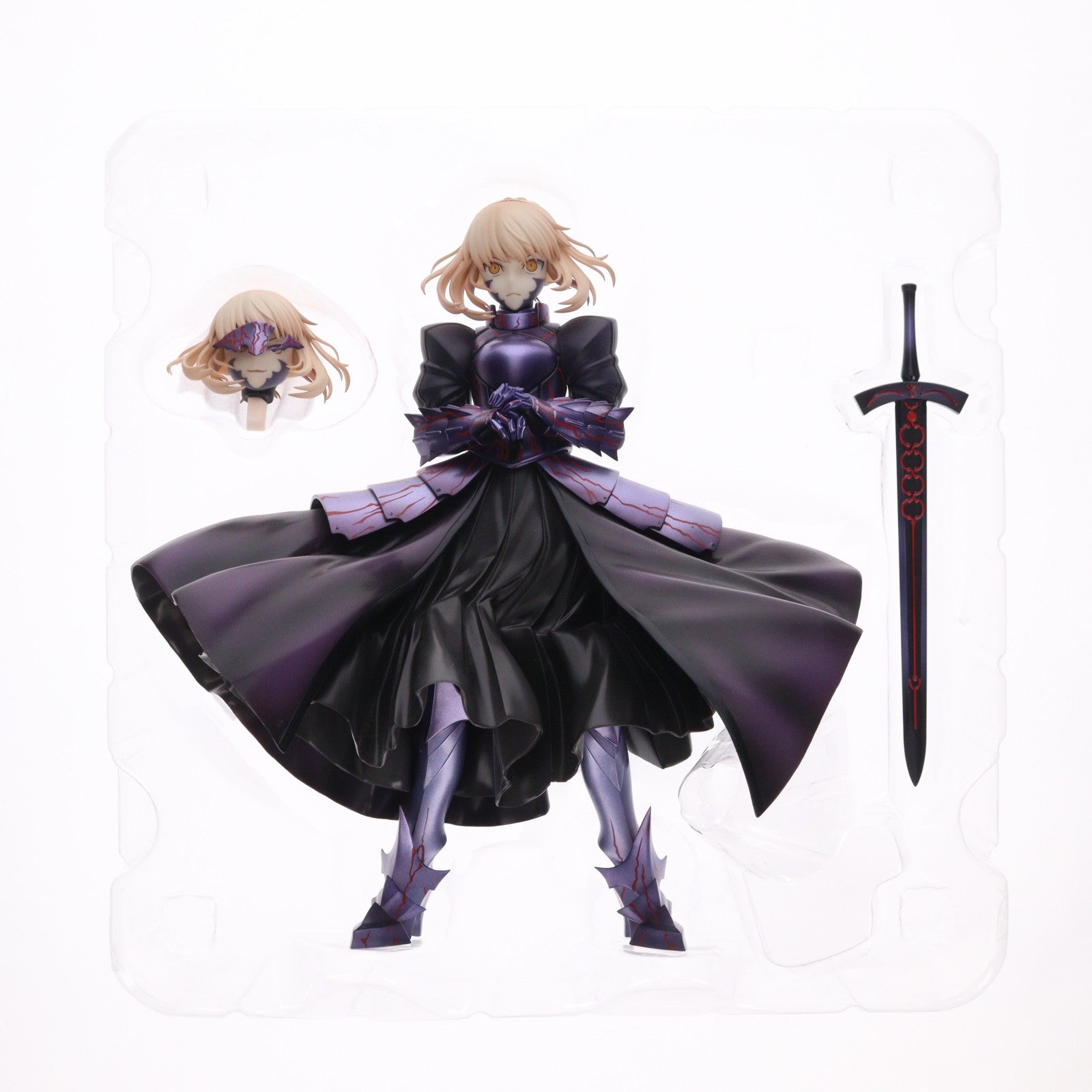 【中古即納】[FIG] ANIPLEX+限定 セイバーオルタ 劇場版 Fate/stay night[Heaven's Feel](フェイト/ステイナイト ヘブンズフィール) 1/7 完成品 フィギュア(MD18-0908001) アニプレックス(20201231)
