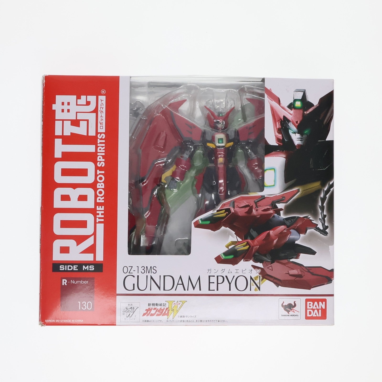 【中古即納】[FIG] ROBOT魂(SIDE MS) ガンダムエピオン 新機動戦記ガンダムW(ウイング) 完成品 可動フィギュア バンダイ(20121227)