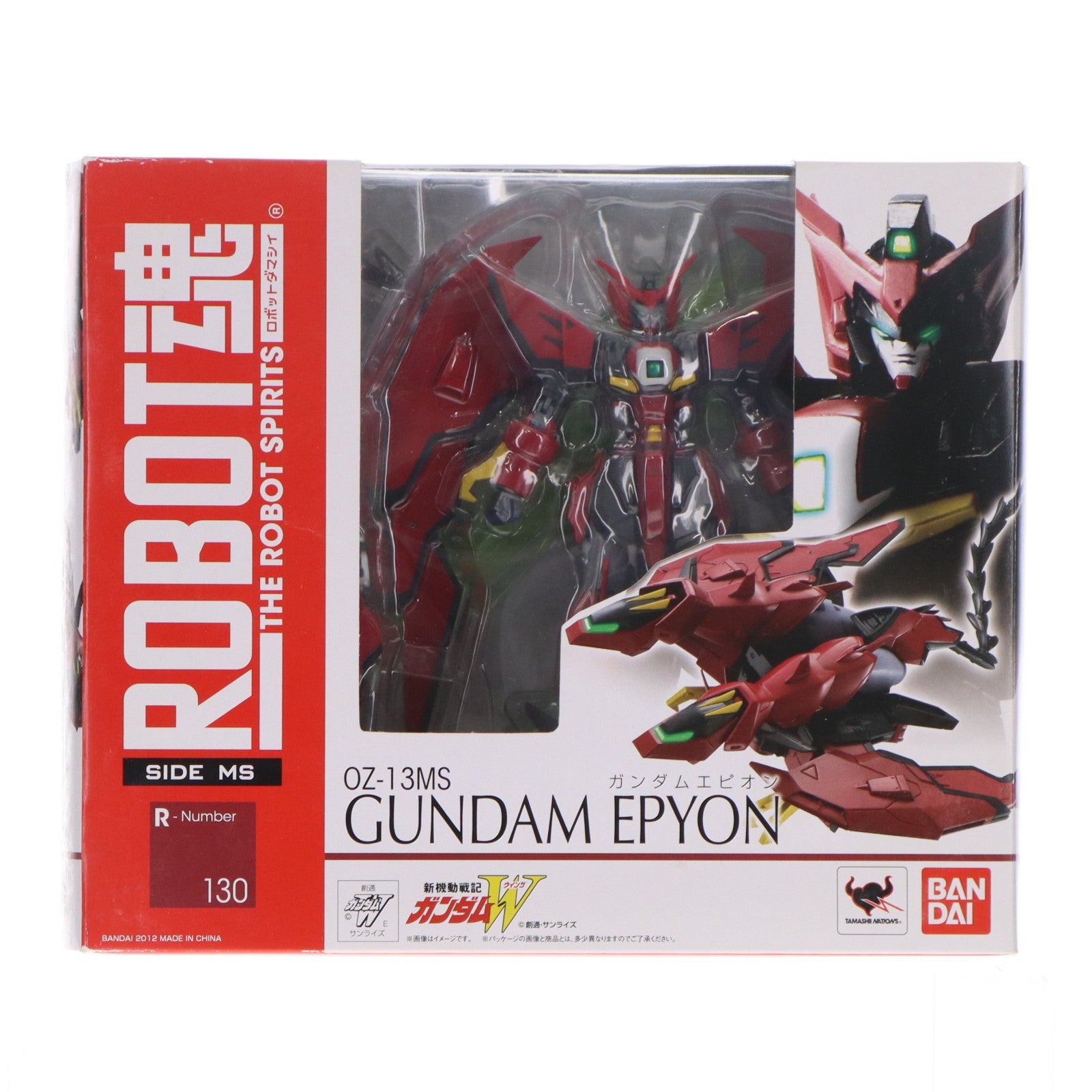【中古即納】[FIG] ROBOT魂(SIDE MS) ガンダムエピオン 新機動戦記ガンダムW(ウイング) 完成品 可動フィギュア バンダイ(20121227)