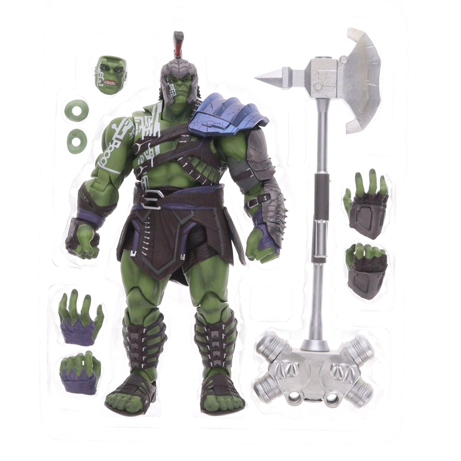【中古即納】[FIG] 魂ウェブ商店限定 S.H.Figuarts(フィギュアーツ) ハルク (Thor: Ragnarok) マイティ・ソー バトルロイヤル 完成品 可動フィギュア バンダイ(20180430)
