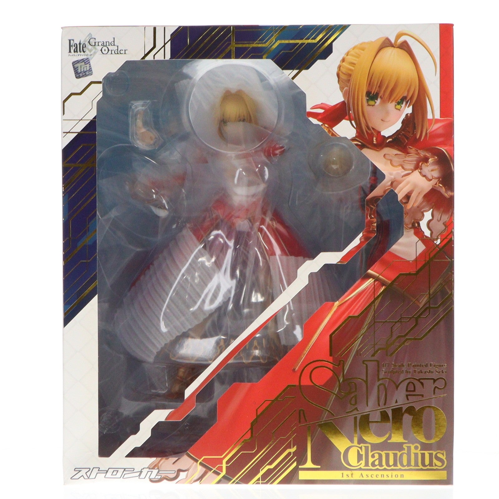 【中古即納】[FIG] 東京フィギュア限定 セイバー/ネロ・クラウディウス〔第一再臨〕 Fate/Grand Order(フェイト/グランドオーダー) 1/7 完成品 フィギュア ストロンガー(20190531)