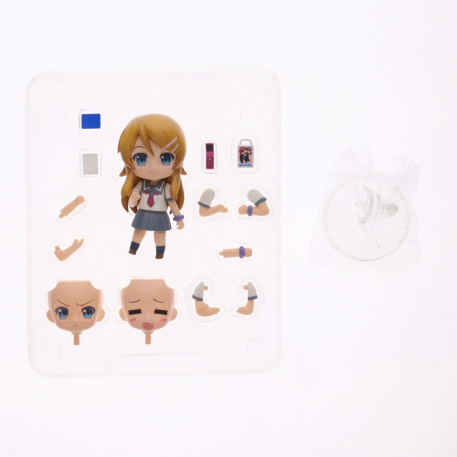 【中古即納】[FIG] ねんどろいど 142 高坂桐乃(こうさかきりの) 俺の妹がこんなに可愛いわけがない 完成品 可動フィギュア グッドスマイルカンパニー(20110628)