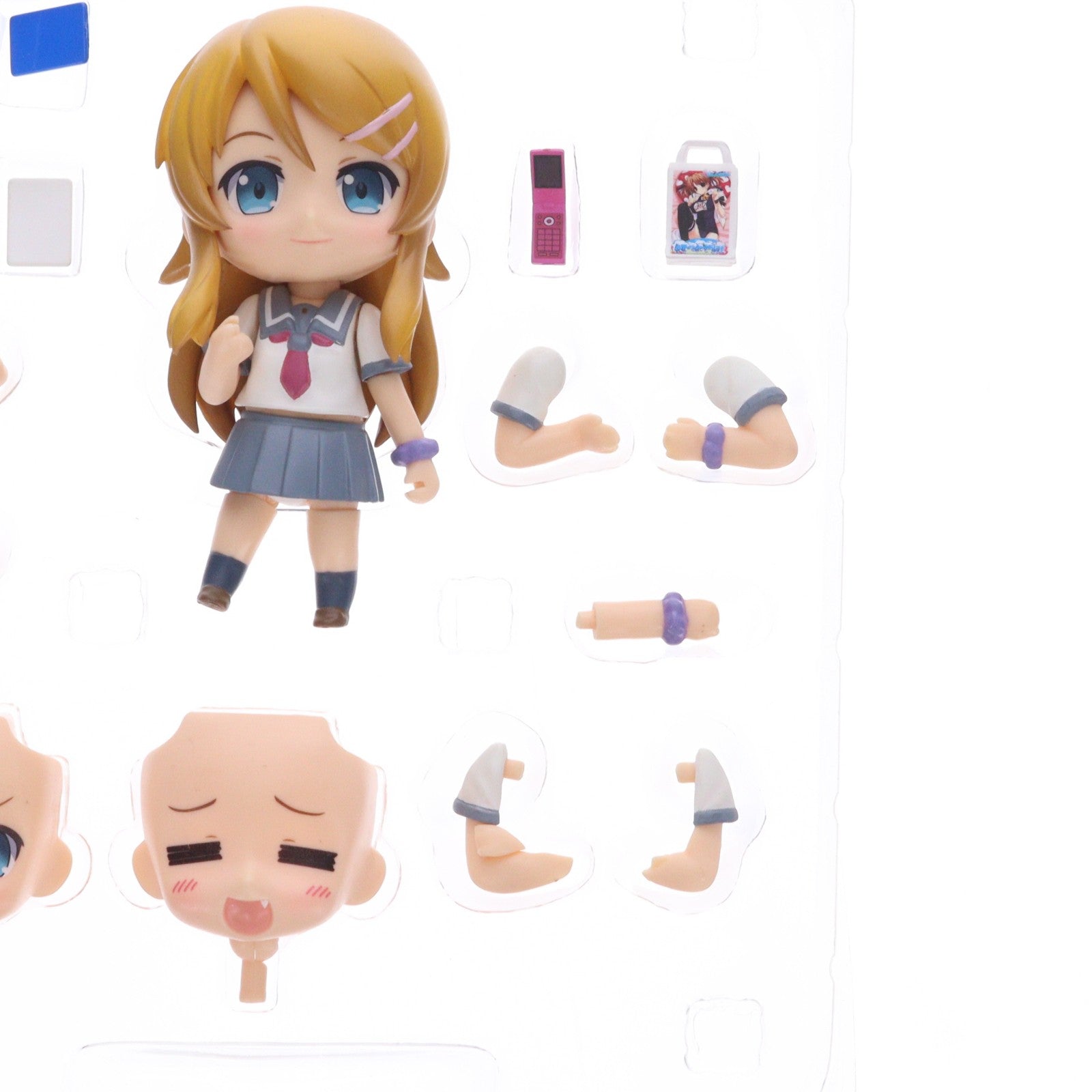 【中古即納】[FIG] ねんどろいど 142 高坂桐乃(こうさかきりの) 俺の妹がこんなに可愛いわけがない 完成品 可動フィギュア グッドスマイルカンパニー(20110628)