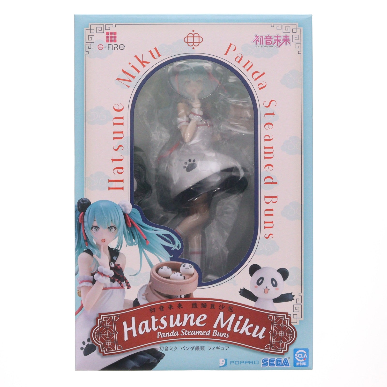 【中古即納】[FIG] S-FIRE限定 初音ミク パンダ饅頭 SEGA×Bilibili×POPPRO 完成品 フィギュア セガ(20231231)