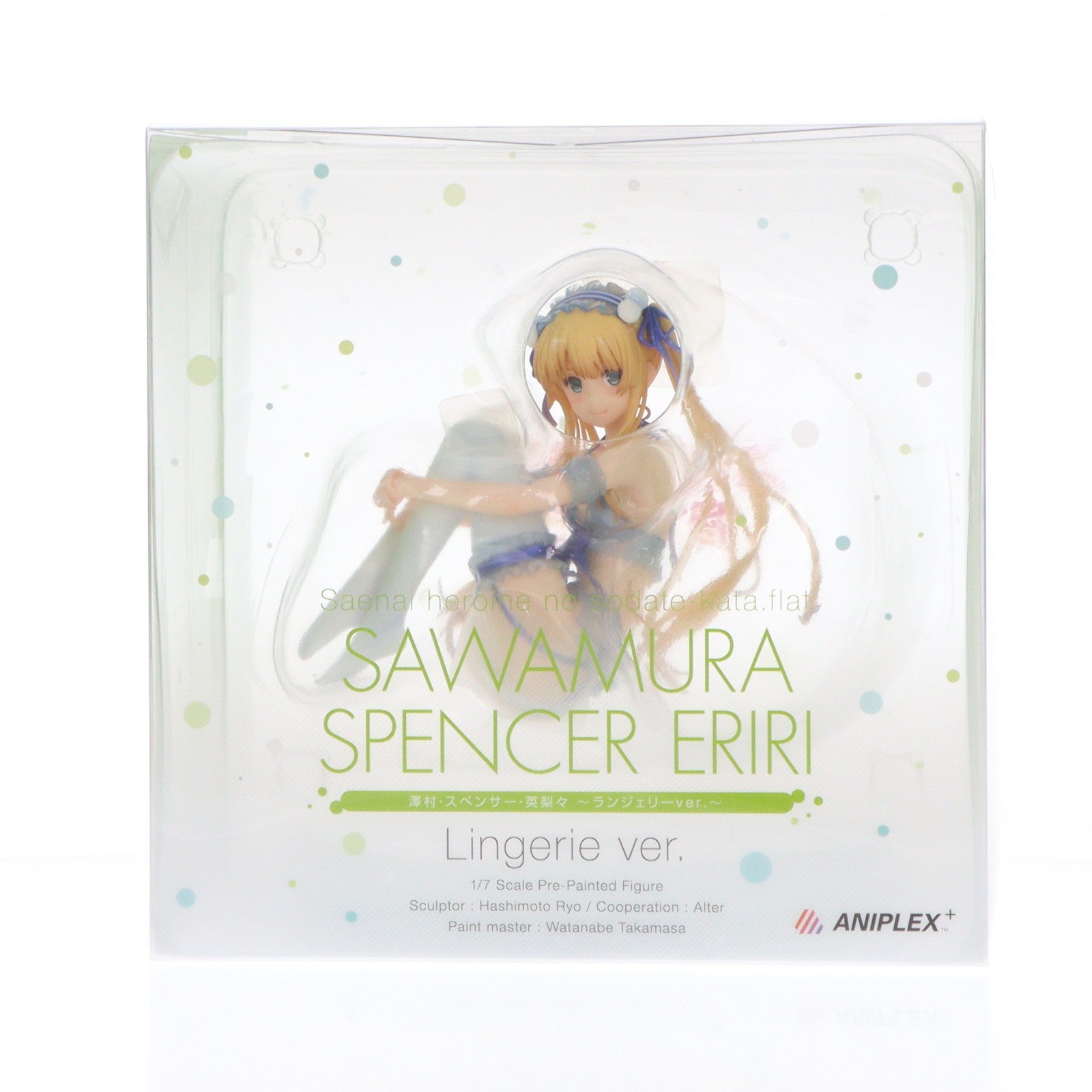 【中古即納】[FIG] ANIPLEX+限定 澤村・スペンサー・英梨々(えりり) ～ランジェリーver.～ 冴えない彼女の育てかた♭ 1/7 完成品 フィギュア(MD19-0045001) アニプレックス(20200731)