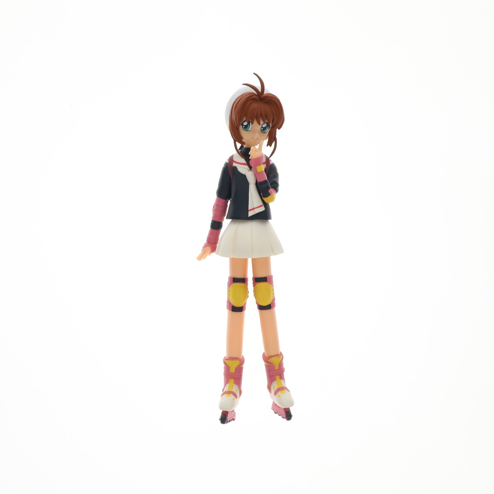 【中古即納】[SFT] 木之本桜(きのもとさくら) 友枝小学校制服(冬服)版 カードキャプターさくら 1/5 完成品 ソフビフィギュア コトブキヤ(19991231)