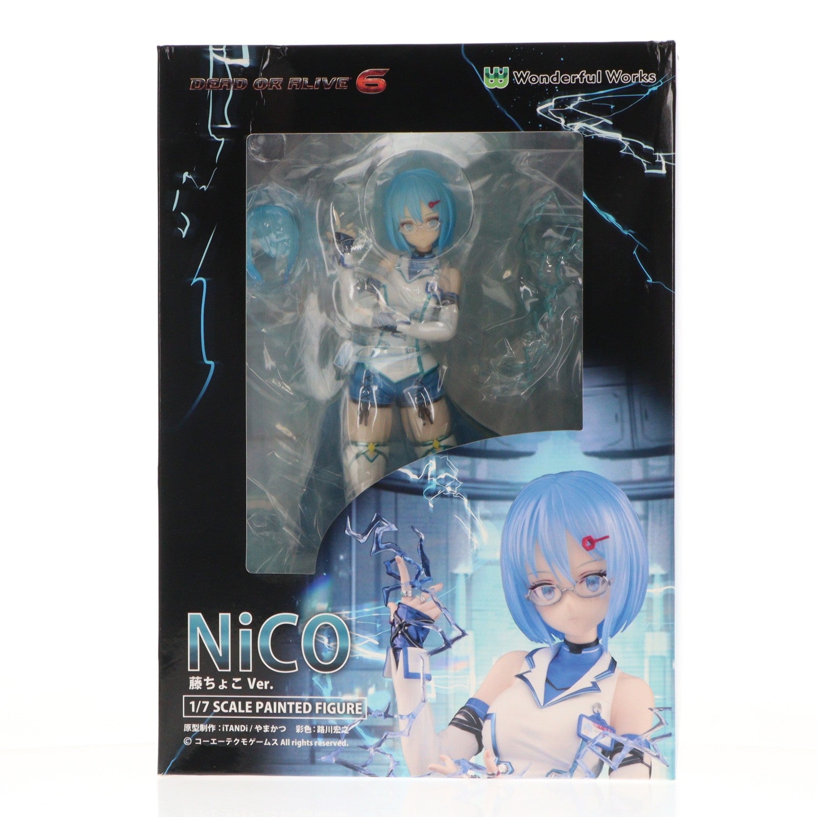 【中古即納】[FIG] NiCO(ニコ) 藤ちょこVer. DEAD OR ALIVE 6(デッドオアアライブ6) 1/7 完成品 フィギュア Wonderful Works(ワンダフルワークス)(20220316)