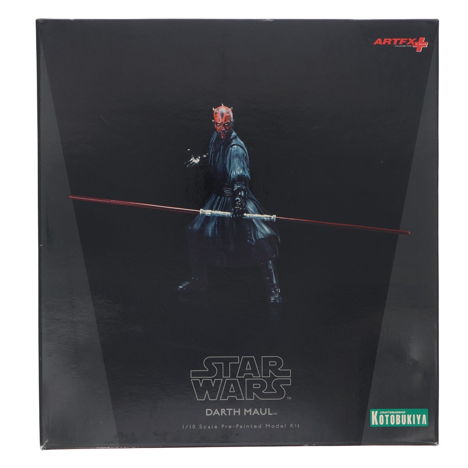 【中古即納】[FIG] ARTFX+ ダース・モール STAR WARS(スター・ウォーズ) エピソード1/ファントム・メナス 1/10 簡易組立キット フィギュア(SW68) コトブキヤ(20140918)