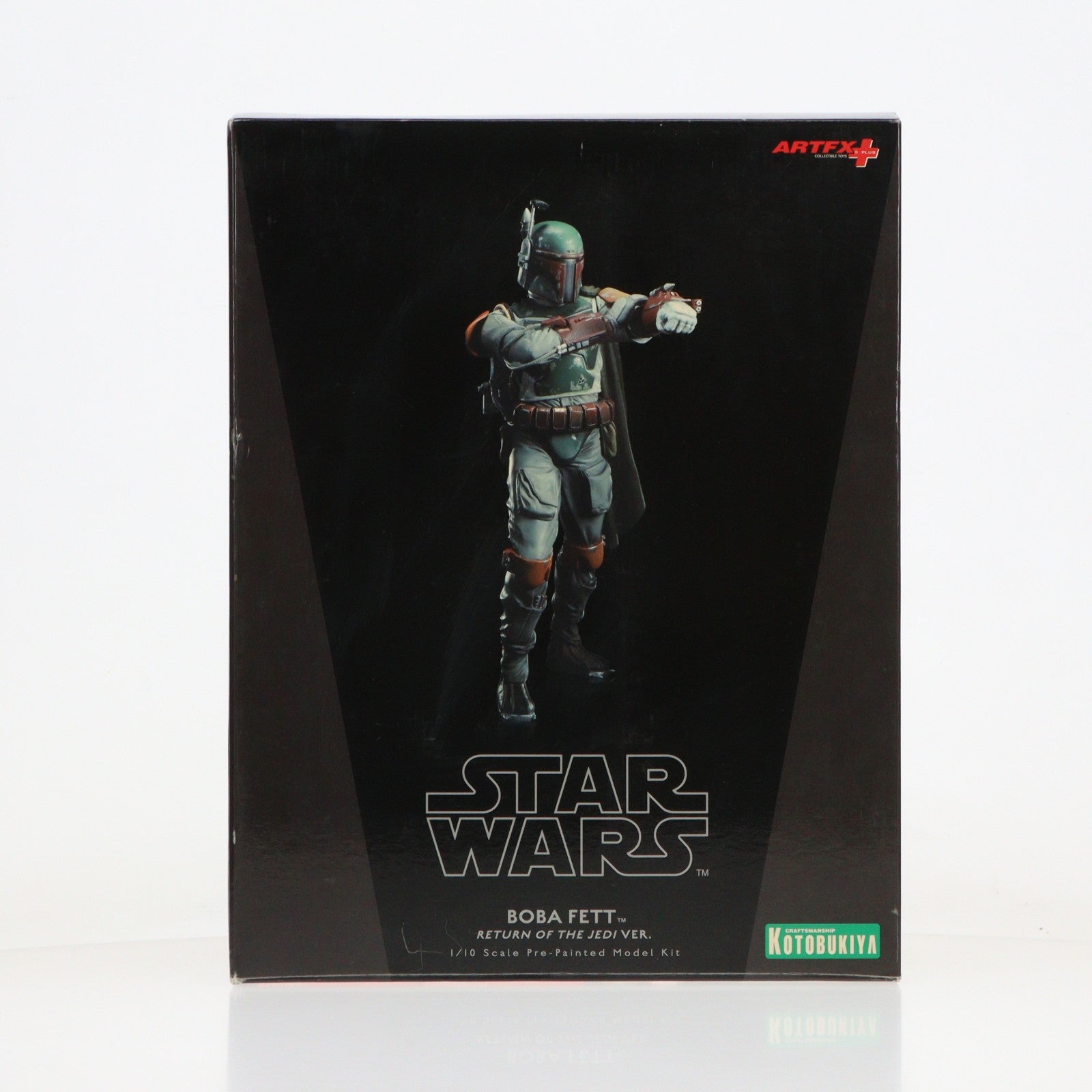 【中古即納】[FIG] ARTFX+ ボバ・フェット ジェダイの帰還版 STAR WARS(スター・ウォーズ) エピソード6/ジェダイの帰還 1/10 簡易組立キット フィギュア(SW80) コトブキヤ(20121026)