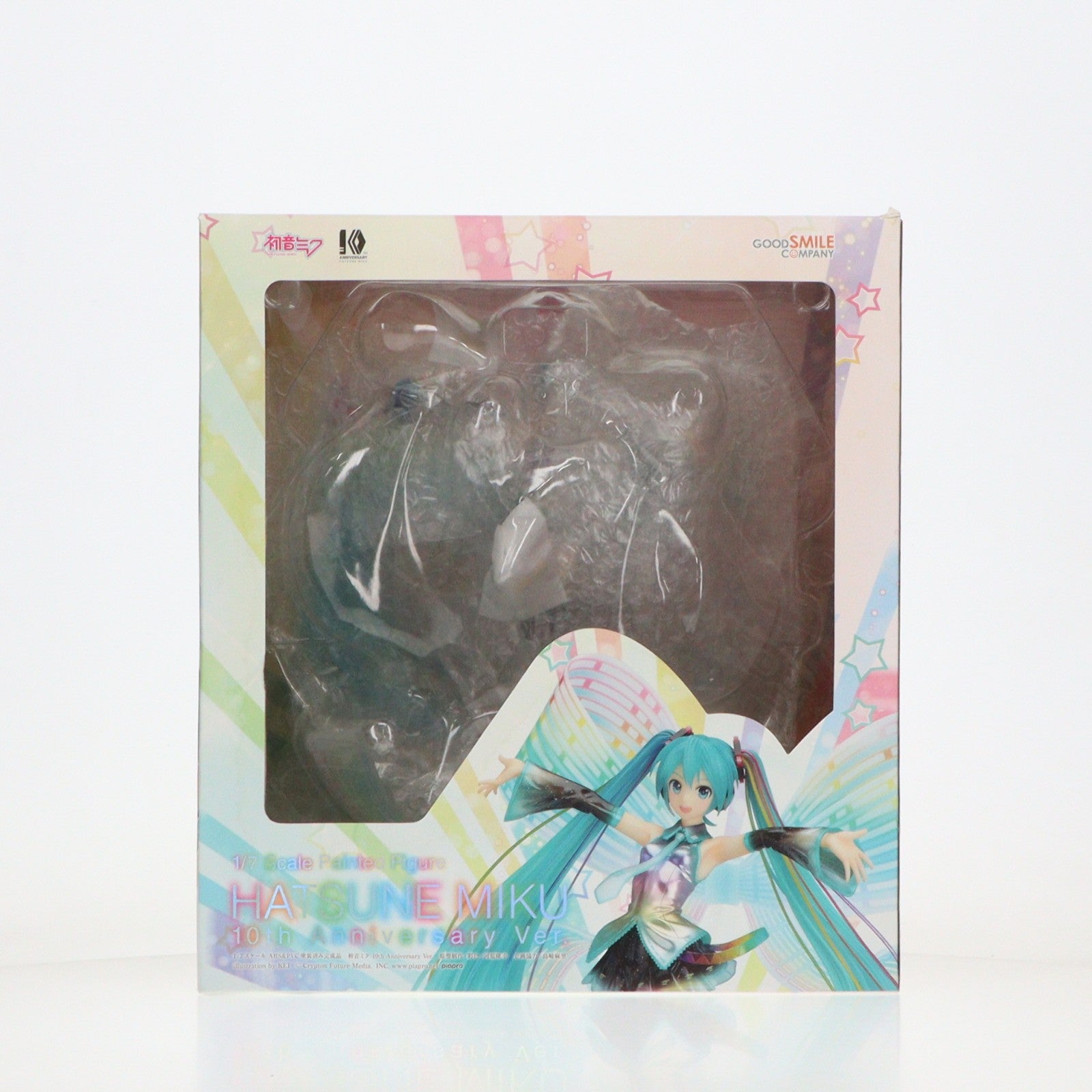 【中古即納】[FIG] 初音ミク 10th Anniversary Ver. キャラクター・ボーカル・シリーズ01 初音ミク 1/7 完成品 フィギュア グッドスマイルカンパニー(20190526)