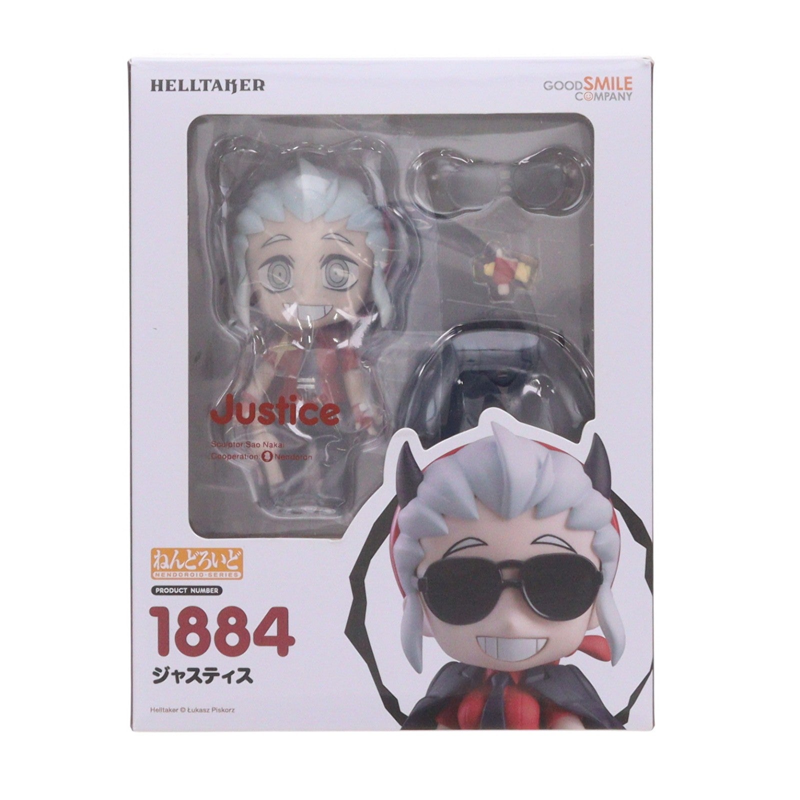 【中古即納】[FIG] ねんどろいど 1884 ジャスティス Helltaker(ヘルテイカー) 完成品 可動フィギュア グッドスマイルカンパニー(20221210)