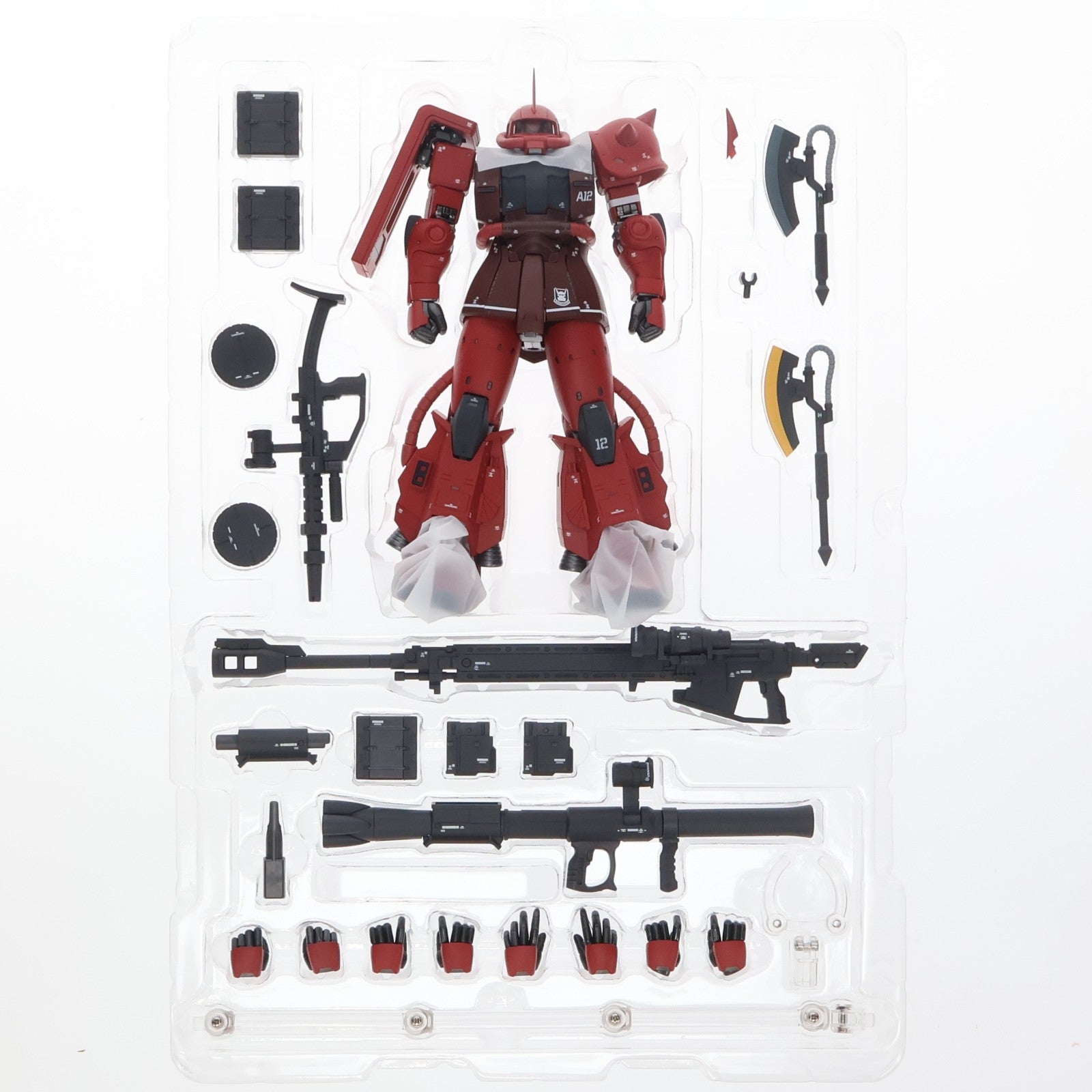 【中古即納】[FIG] 魂ウェブ商店限定 GUNDAM FIX FIGURATION METAL COMPOSITE MS-06R-1A シャア専用高機動型ザクII 機動戦士ガンダム ククルス・ドアンの島 完成品 可動フィギュア バンダイスピリッツ(20260116)