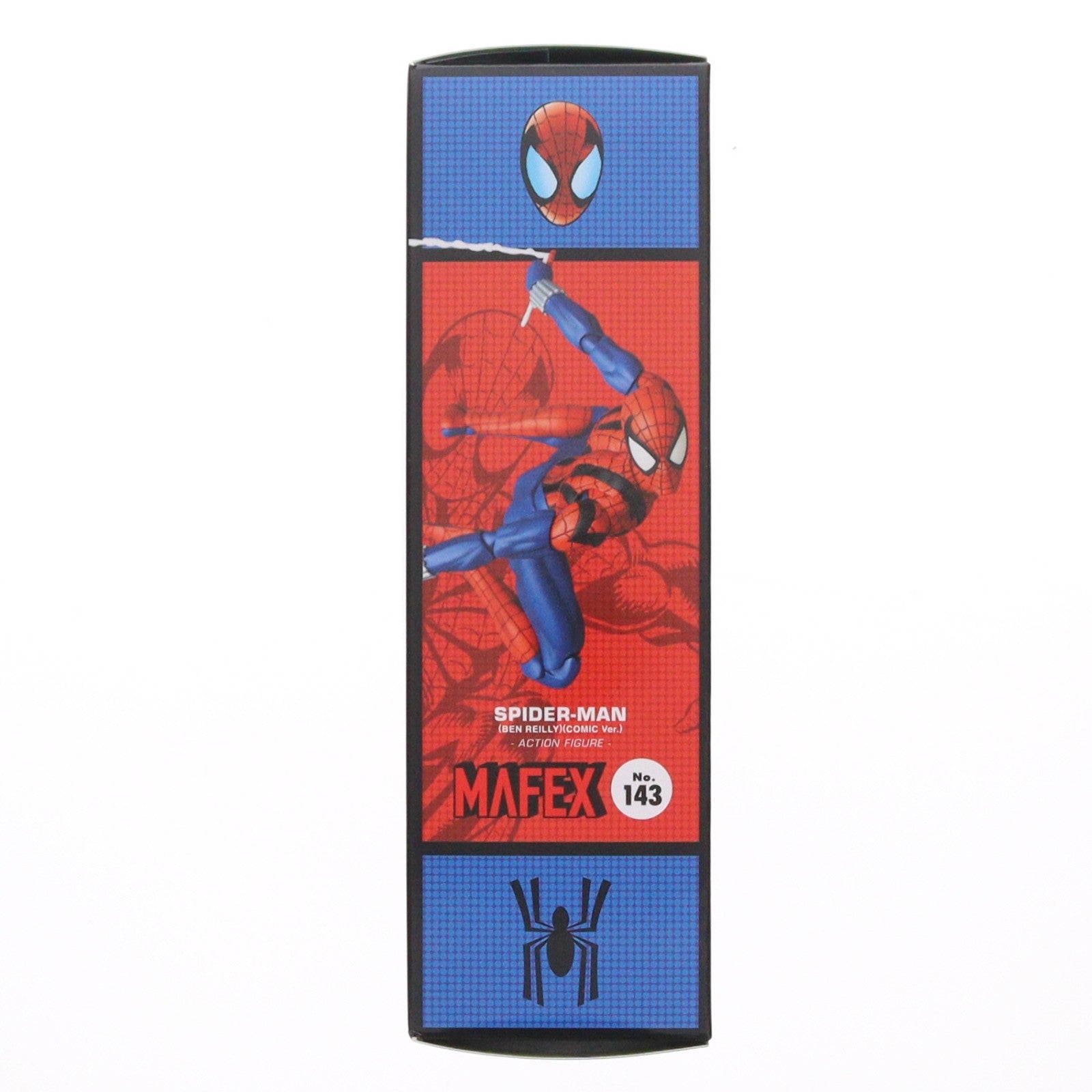 【中古即納】[FIG] (再販) マフェックス No.143 MAFEX SPIDER-MAN(BEN REILLY)(COMIC Ver.)(スパイダーマン ベン・ライリー コミックVer) アメイジング・スパイダーマン 完成品 可動フィギュア メディコム・トイ(20251011)