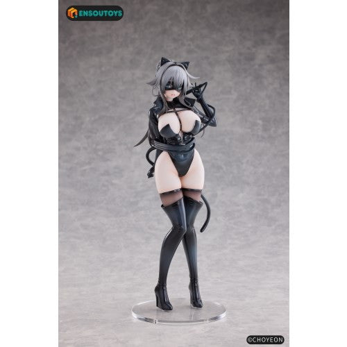 【中古即納】[FIG] タペストリー付属 猫の女 Happyちゃん 異色版 1/6 完成品 フィギュア ENSOUTOYS(エンソウトイズ)(20260531)