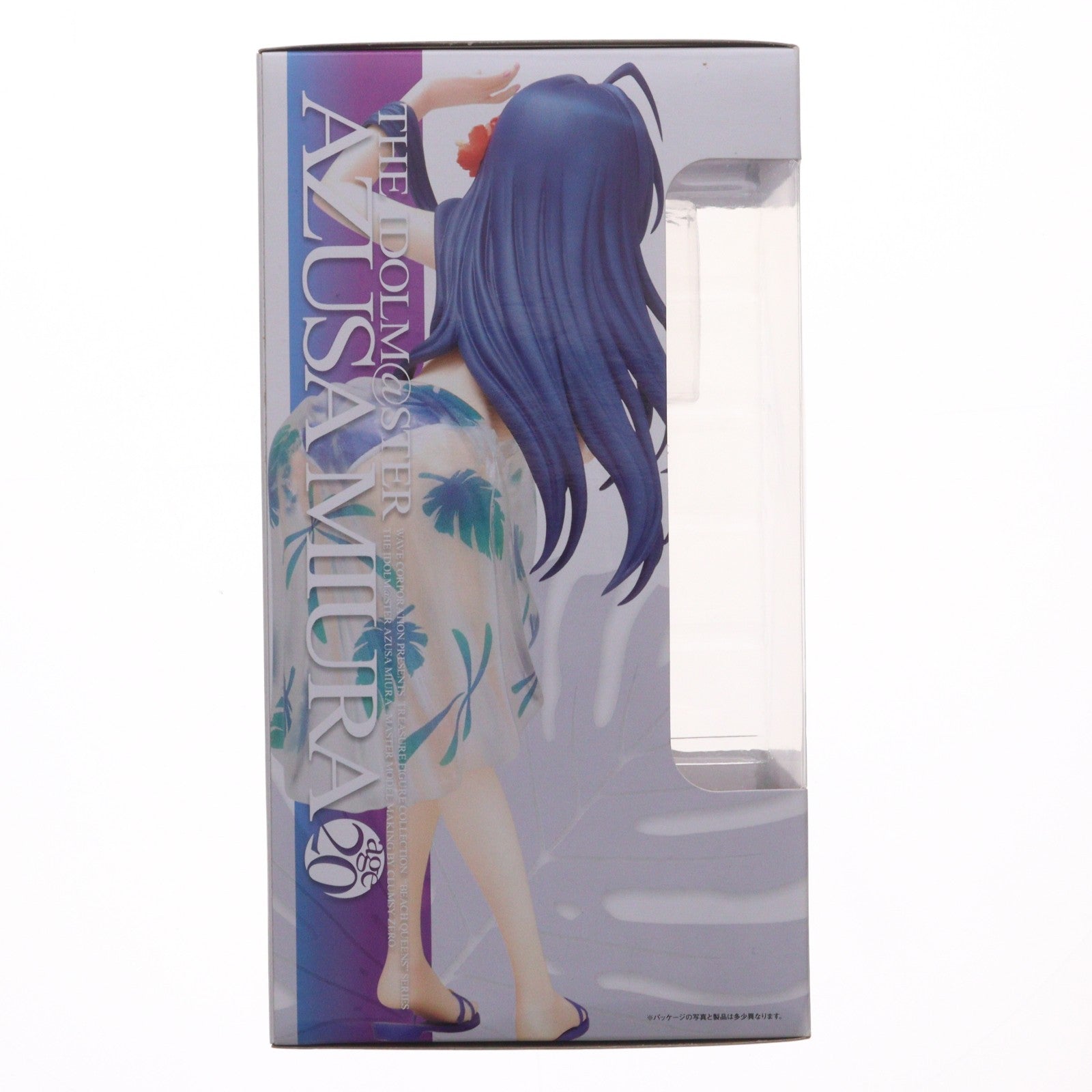 【中古即納】[FIG] BEACH QUEENS(ビーチクイーンズ) 三浦あずさ(みうらあずさ) アイドルマスター(THE IDOLM@STER) 1/10 完成品 フィギュア(NF-126) ウェーブ(WAVE)(20130526)