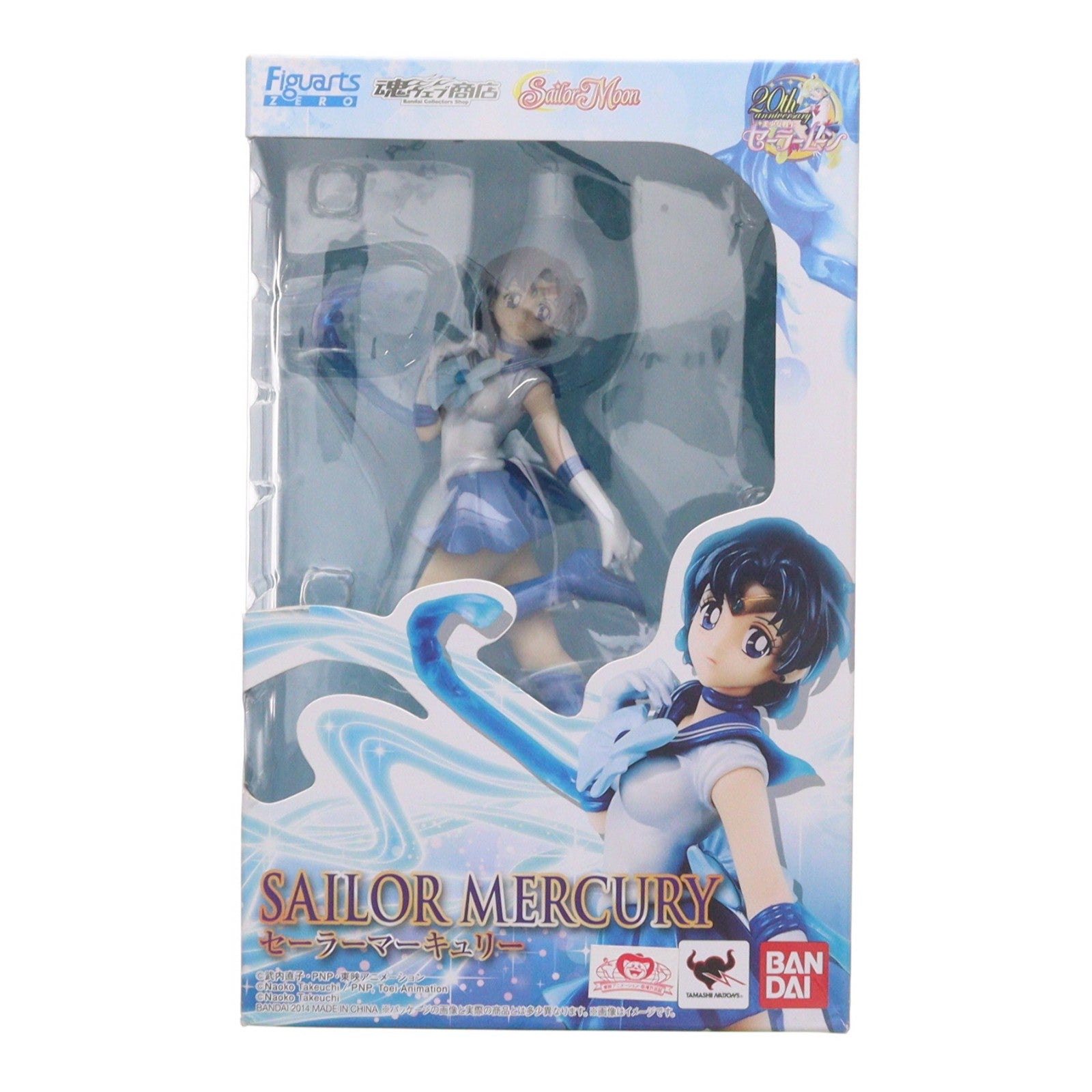 【中古即納】[FIG] 魂ウェブ商店限定 フィギュアーツZERO セーラーマーキュリー 美少女戦士セーラームーン 完成品 フィギュア バンダイ(20140831)