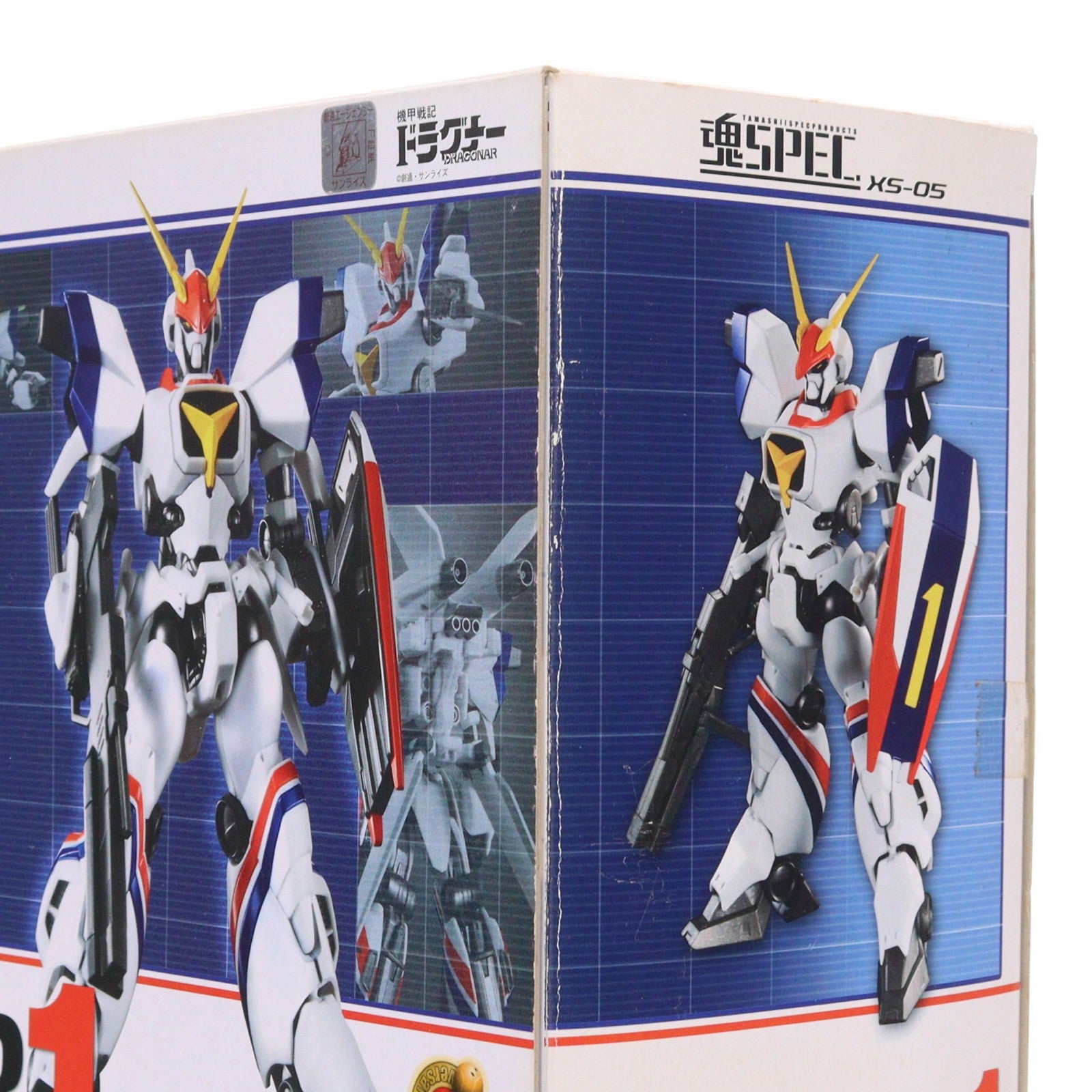 【中古即納】[FIG] 魂SPEC XS-05 ドラグナー1 from Opening Silhouette 機甲戦記ドラグナー 完成品 可動フィギュア バンダイ(20101211)