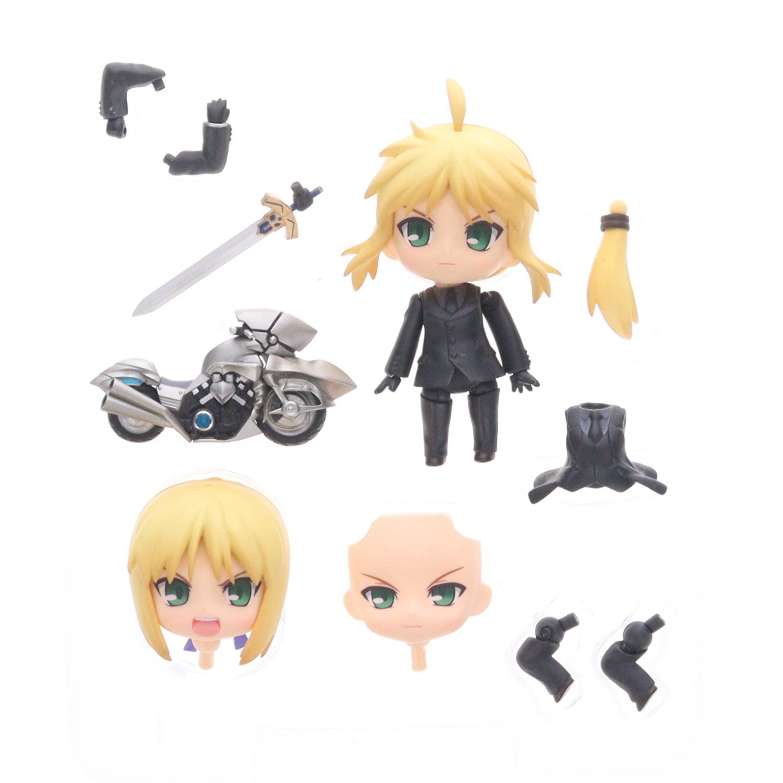 【中古即納】[FIG] ねんどろいど 258 セイバー Zero Ver. Fate/Zero(フェイト/ゼロ) 完成品 可動フィギュア グッドスマイルカンパニー(20121227)