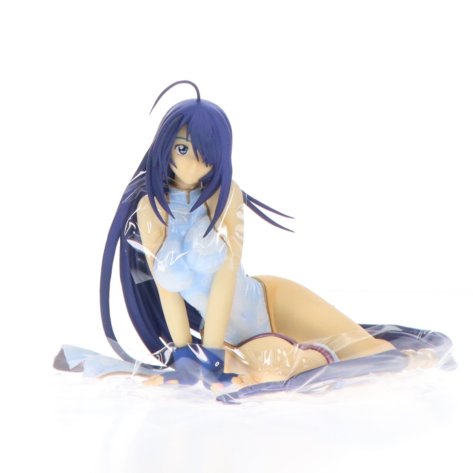 【中古即納】[FIG] 関羽雲長(かんううんちょう) ～DVD BOX版チャイナドレスVer.～ 宮沢模型限定 ライトブルーカラー 一騎当千 Dragon Destiny(ドラゴンディスティニー) 1/7 完成品 フィギュア グリフォンエンタープライズ(20081026)
