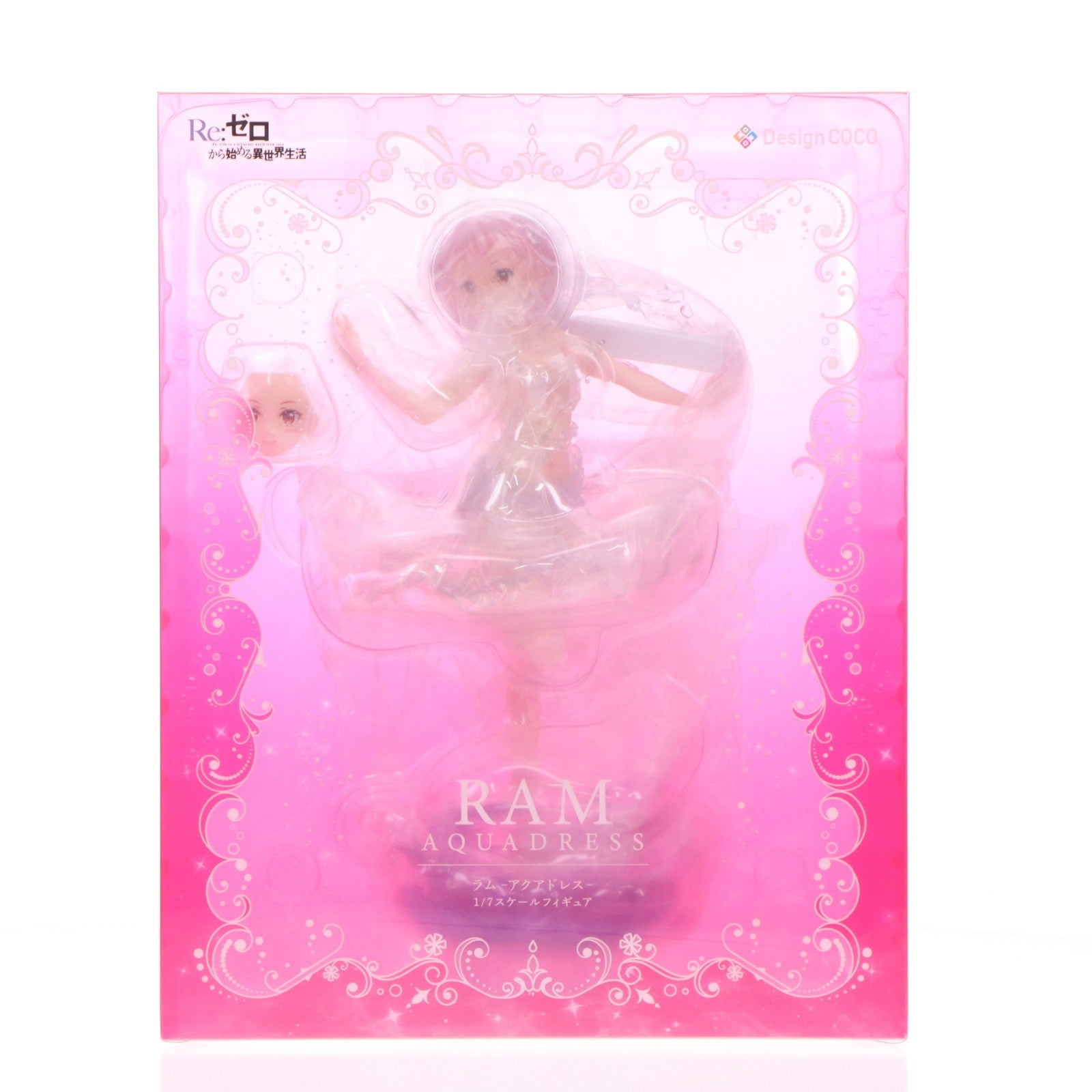 【中古即納】[FIG] ラム -アクアドレス- Re:ゼロから始める異世界生活 1/7 完成品 フィギュア デザインココ(20250930)