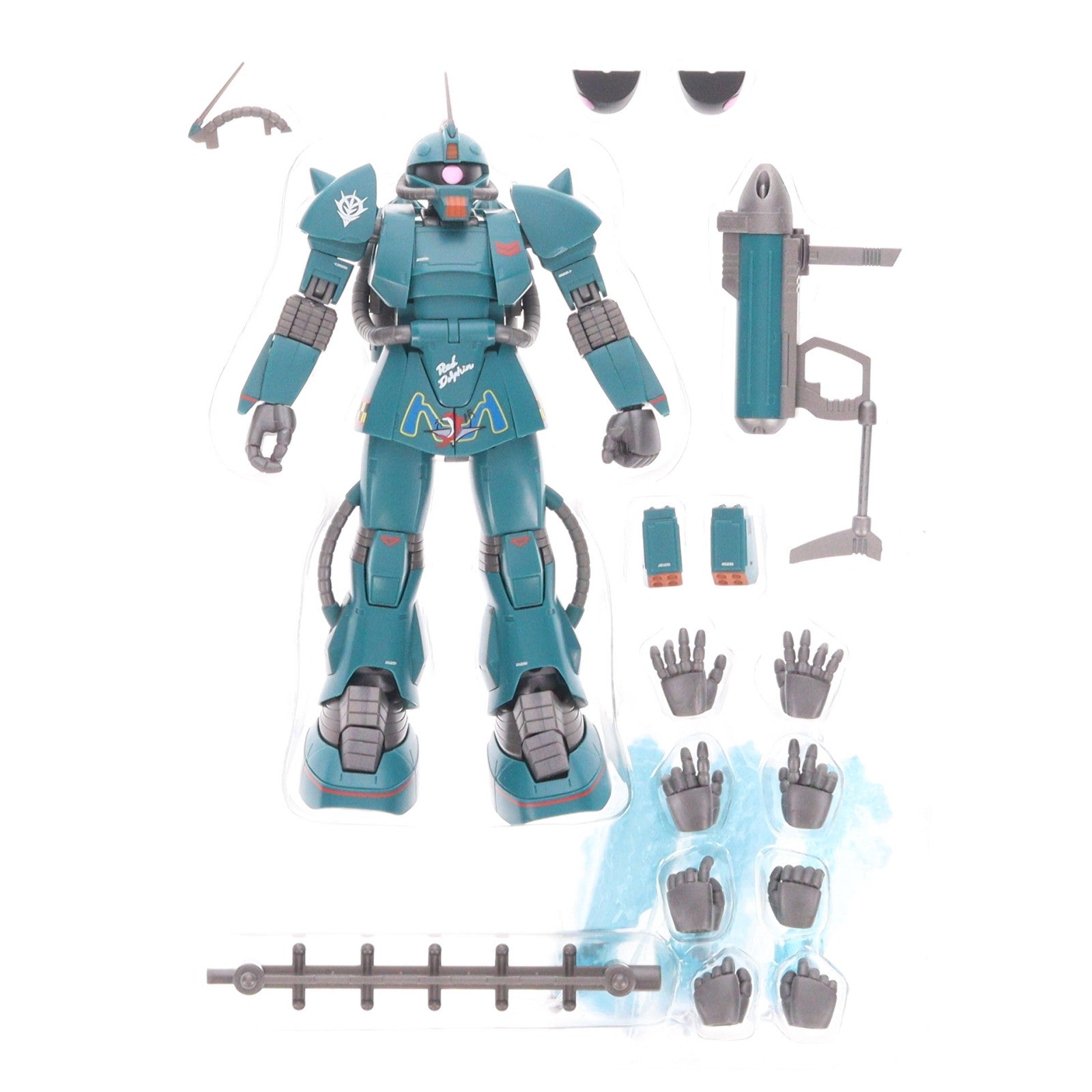 【中古即納】[FIG] 魂ウェブ商店限定 ROBOT魂(SIDE MS) MS-06M(MSM-01) ザク・マリンタイプ(レッドドルフィン隊所属機) ver. A.N.I.M.E. 機動戦士ガンダム MSV 完成品 可動フィギュア バンダイスピリッツ(20230915)