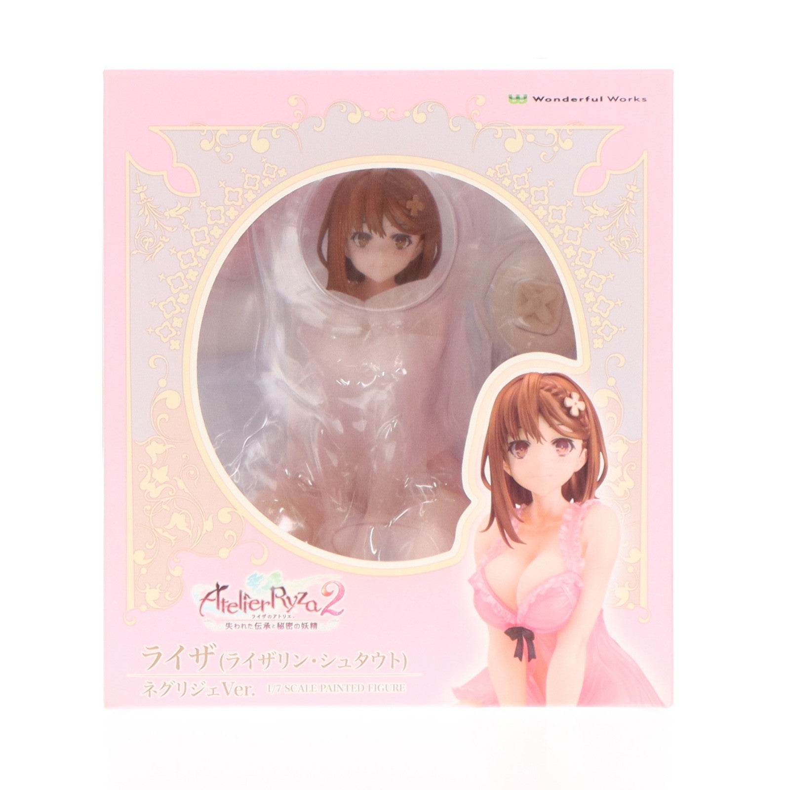 【中古即納】[FIG] ライザ(ライザリン・シュタウト) ネグリジェVer. ライザのアトリエ2 ～失われた伝承と秘密の妖精～ 1/7 完成品 フィギュア Wonderful Works(ワンダフルワークス)(20231129)