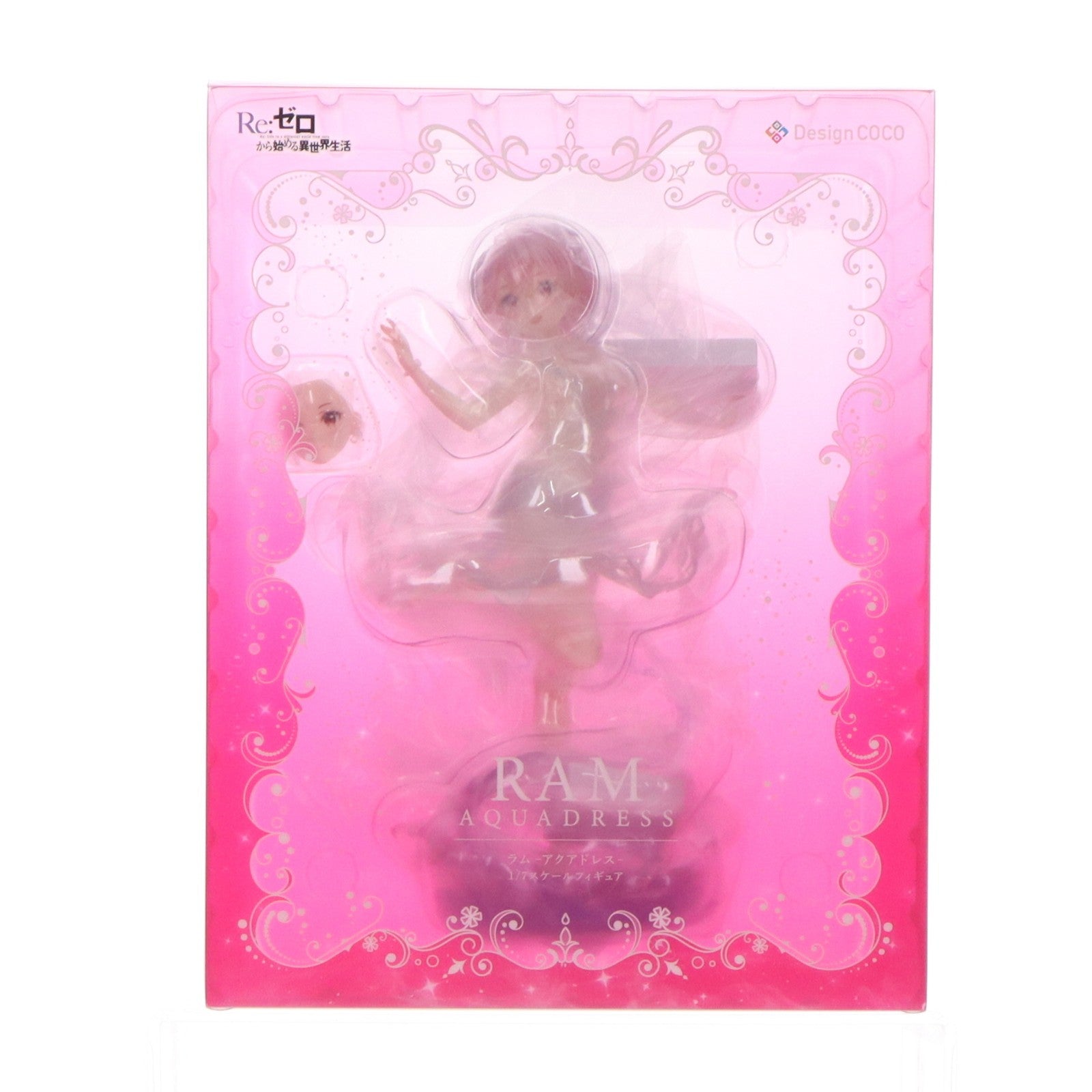 【中古即納】[FIG] ラム -アクアドレス- Re:ゼロから始める異世界生活 1/7 完成品 フィギュア デザインココ(20250930)