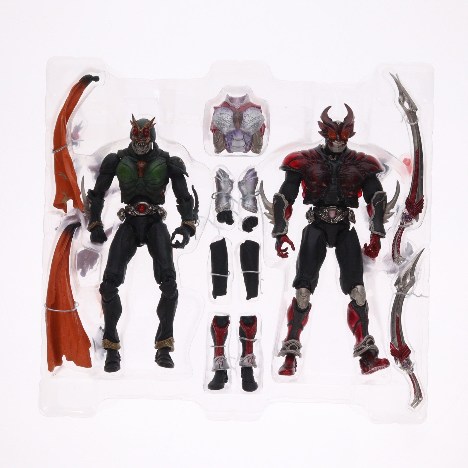 【中古即納】[FIG] S.I.C. クラシックス2007 VOL.20 アナザーアギト&バーニングフォーム・シャイニングフォーム 仮面ライダーアギト 完成品 可動フィギュア バンダイ(20070929)