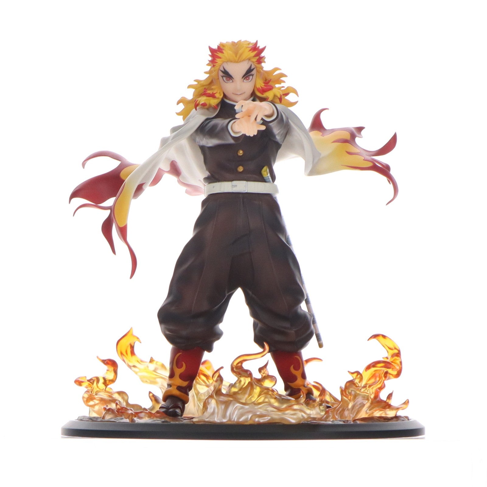 【中古即納】[FIG] ANIPLEX+限定 煉獄杏寿郎(れんごくきょうじゅろう) 劇場版「鬼滅の刃」無限列車編 1/8 完成品 フィギュア(MD19-1111001) アニプレックス(20210831)