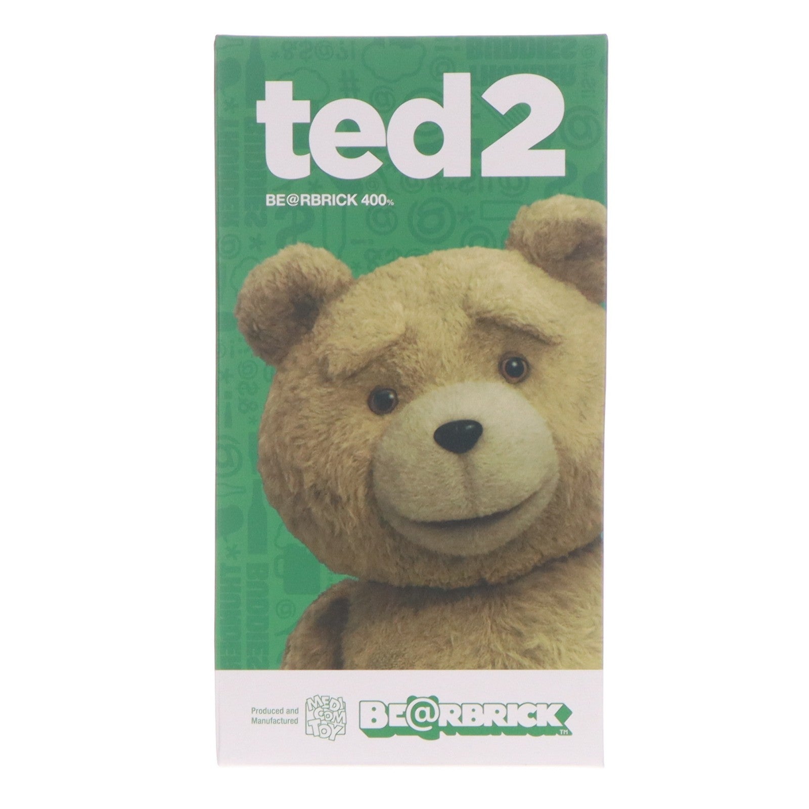 【中古即納】[FIG] BE＠RBRICK(ベアブリック) ted(テッド) 400% ted2(テッド2) 完成品 可動フィギュア メディコム・トイ(20150831)