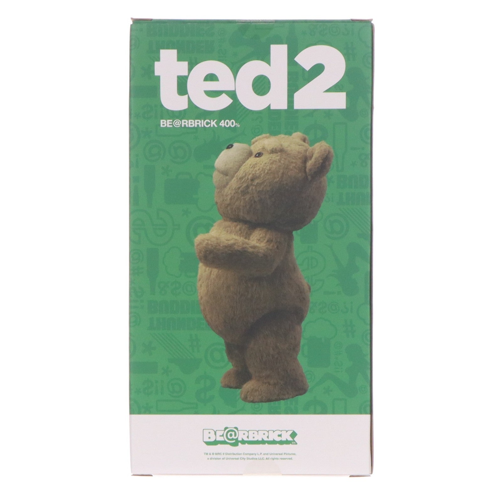 【中古即納】[FIG] BE＠RBRICK(ベアブリック) ted(テッド) 400% ted2(テッド2) 完成品 可動フィギュア メディコム・トイ(20150831)