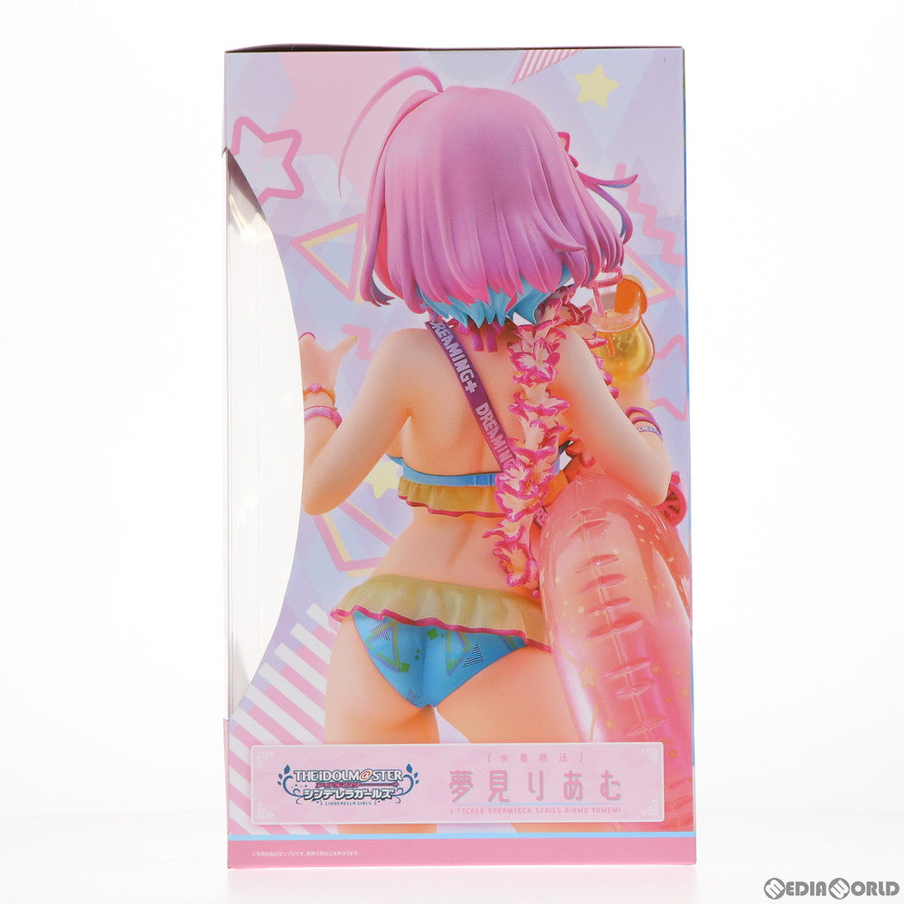 【中古即納】[FIG] ドリームテック [水着商法]夢見りあむ(ゆめみりあむ) アイドルマスター シンデレラガールズ 1/7 完成品 フィギュア(DT-168) ウェーブ(WAVE)(20211226)