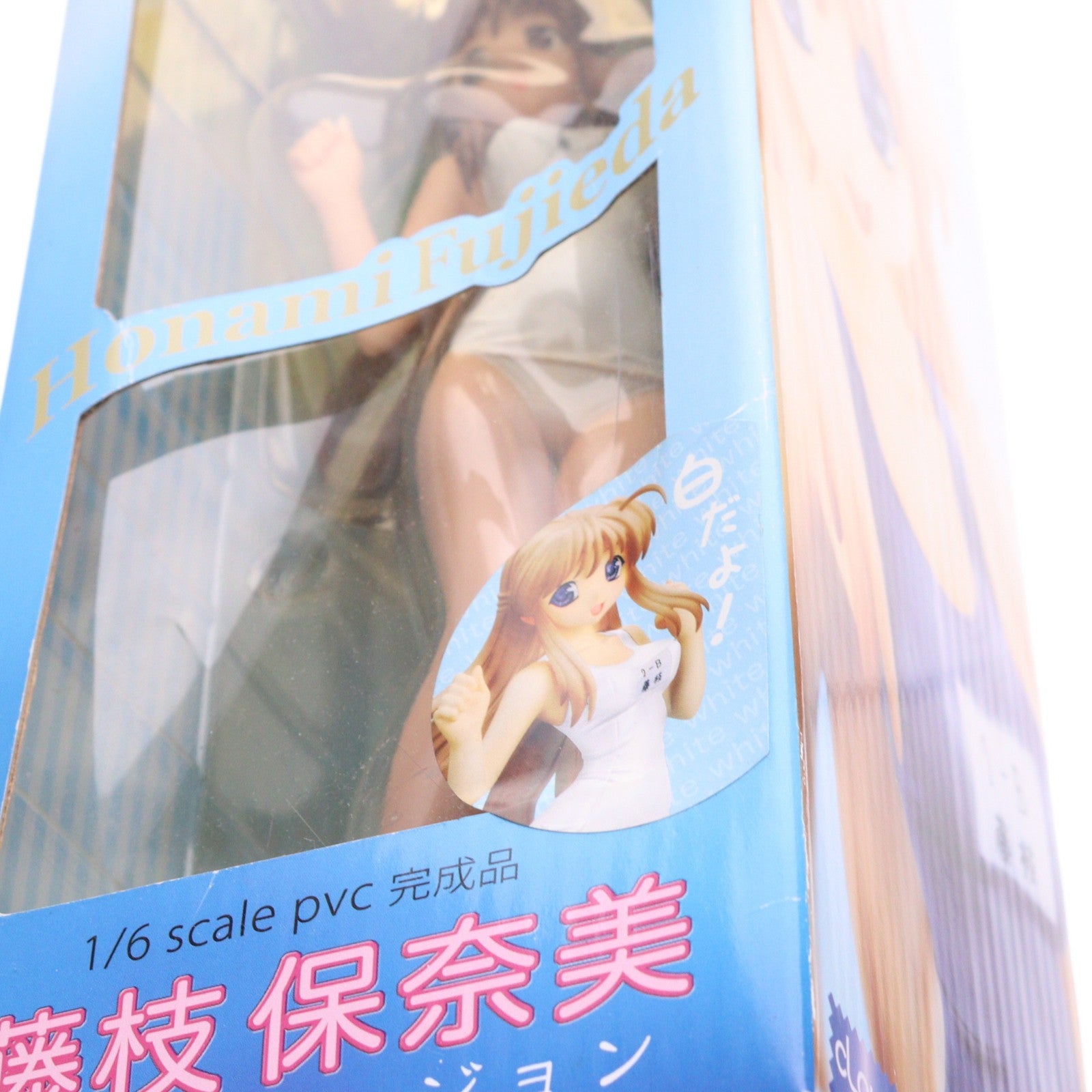 【中古即納】[FIG] 大阪プラスティックモデル限定 藤枝保奈美(ふじえだほなみ) すく水バージョン(白) 月は東に日は西に 1/6 完成品 フィギュア クレイズ(20060930)