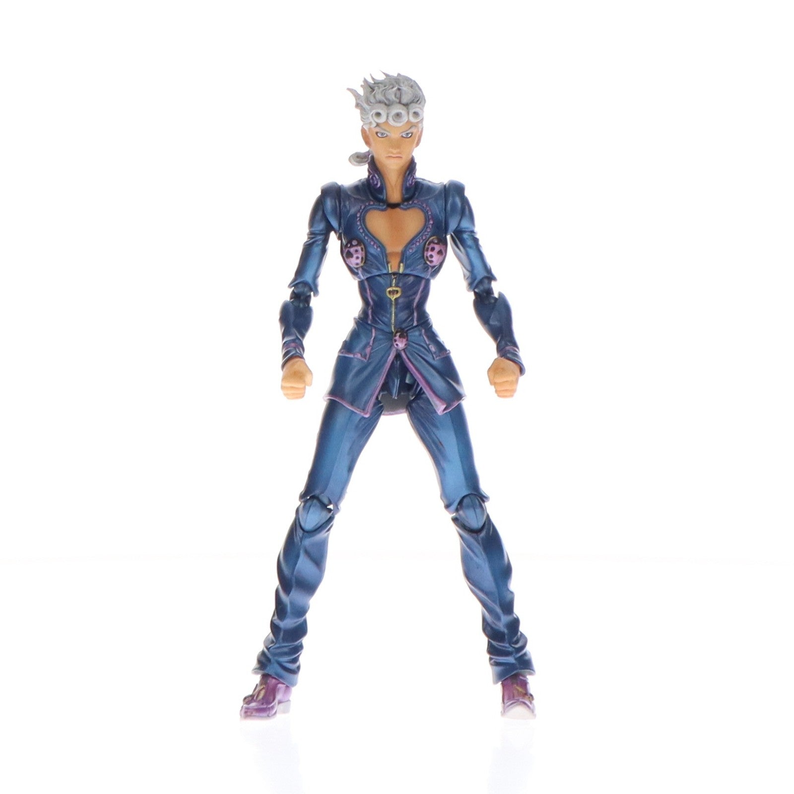 【中古即納】[FIG] 超像可動 ジョルノ・ジョバァーナ WF2013冬 限定版(荒木飛呂彦指定カラー) ジョジョの奇妙な冒険 第五部 黄金の風 完成品 可動フィギュア メディコス・エンタテインメント(20130210)