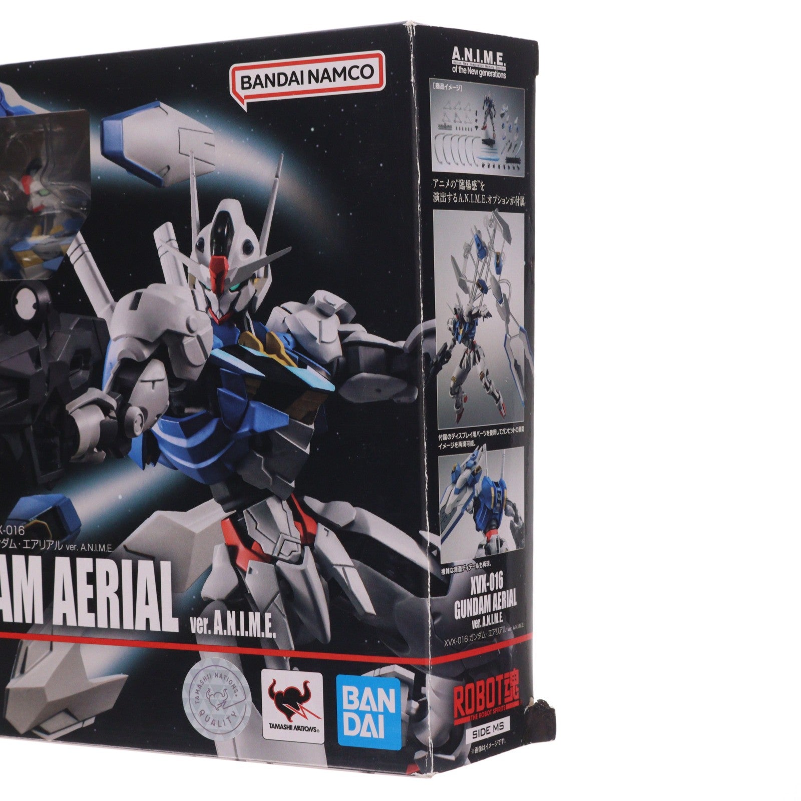 【中古即納】[FIG] ROBOT魂(SIDE MS) ガンダム・エアリアル ver. A.N.I.M.E. 機動戦士ガンダム 水星の魔女 完成品 可動フィギュア バンダイスピリッツ(20221118)