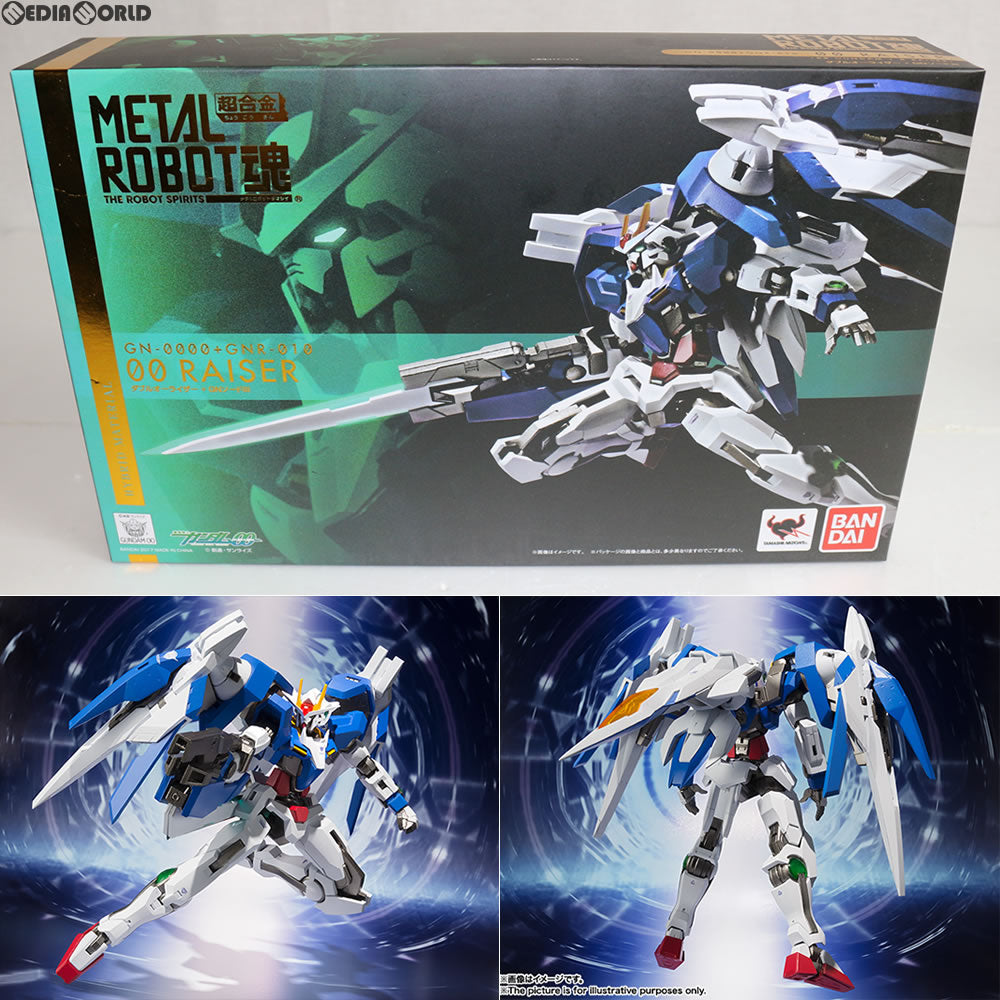 【中古即納】[FIG] METAL ROBOT魂(SIDE MS) ダブルオーライザー+GNソードIII 機動戦士ガンダムOO(ダブルオー) 完成品 可動フィギュア バンダイ(20170527)