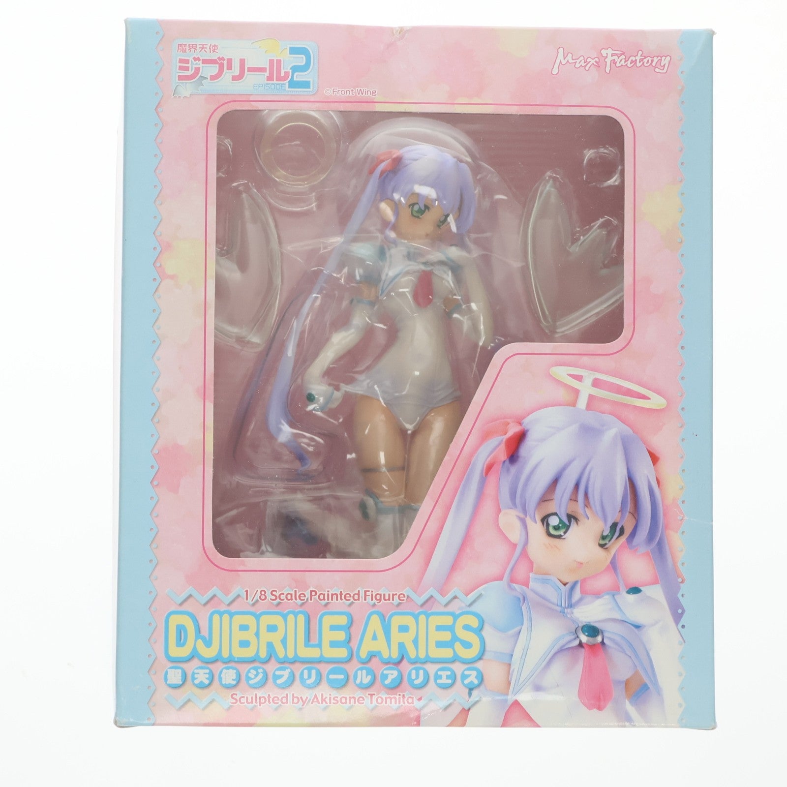 【中古即納】[FIG] 聖天使ジブリール アリエス 魔界天使ジブリール -episode2- 1/8 完成品 フィギュア マックスファクトリー(20051228)
