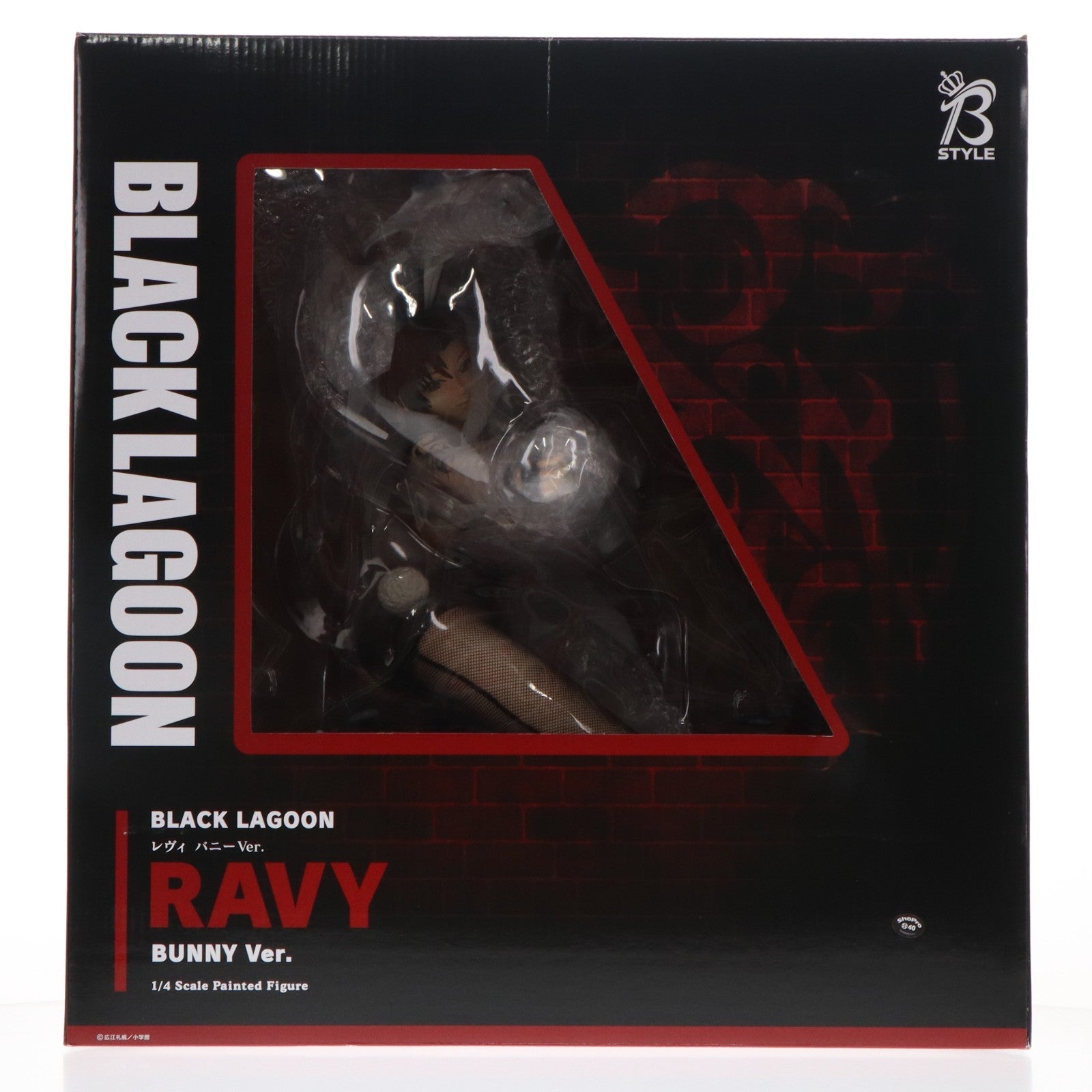 【中古即納】[FIG] B-style レヴィ バニーVer. BLACK LAGOON(ブラックラグーン) 1/4 完成品 フィギュア FREEing(フリーイング)(20191129)