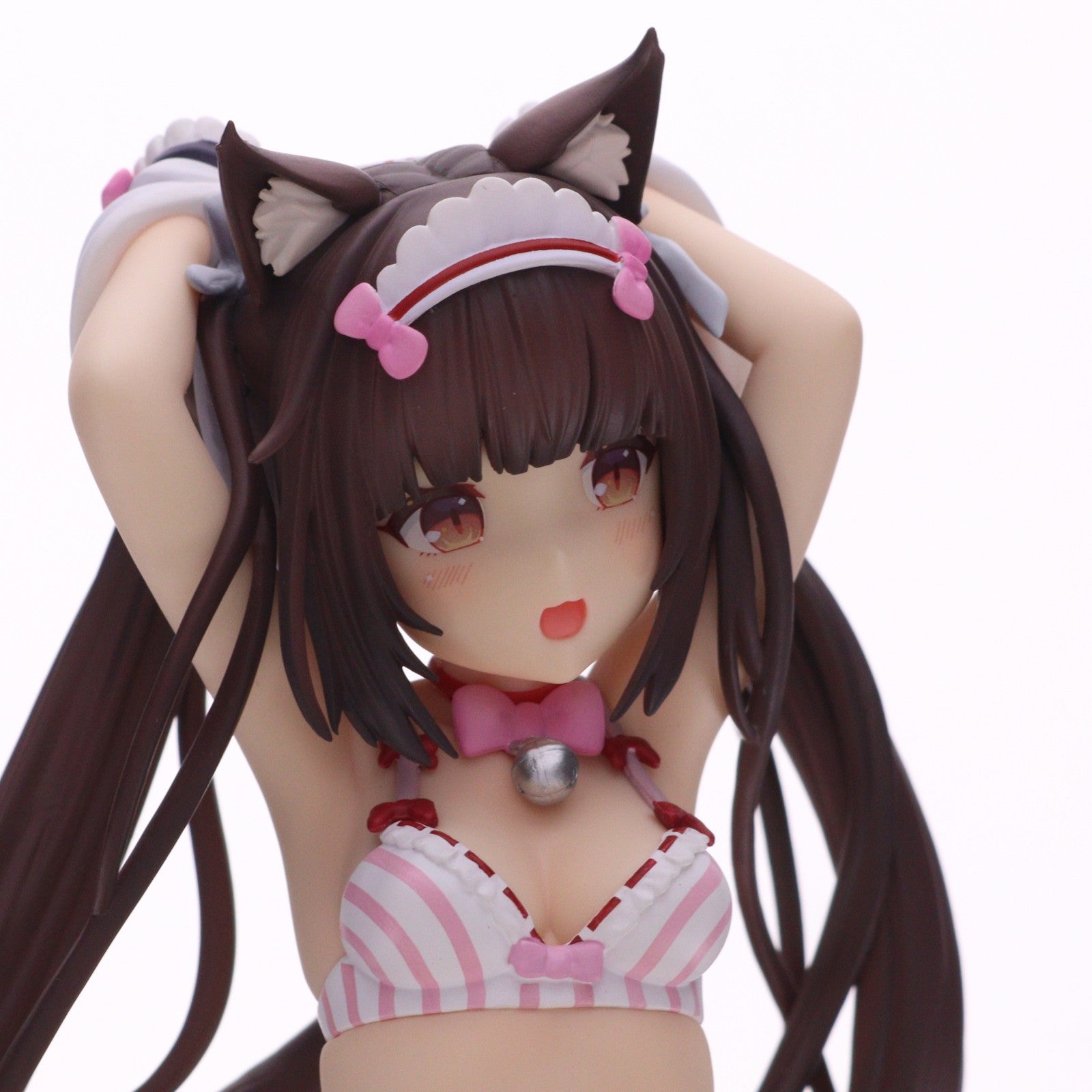【中古即納】[FIG] PLUM SHOP限定特典付属 ショコラ～着替えのひと時～ ネコぱら 1/7 完成品 フィギュア(PF200) PLUM(プラム)(20220731)