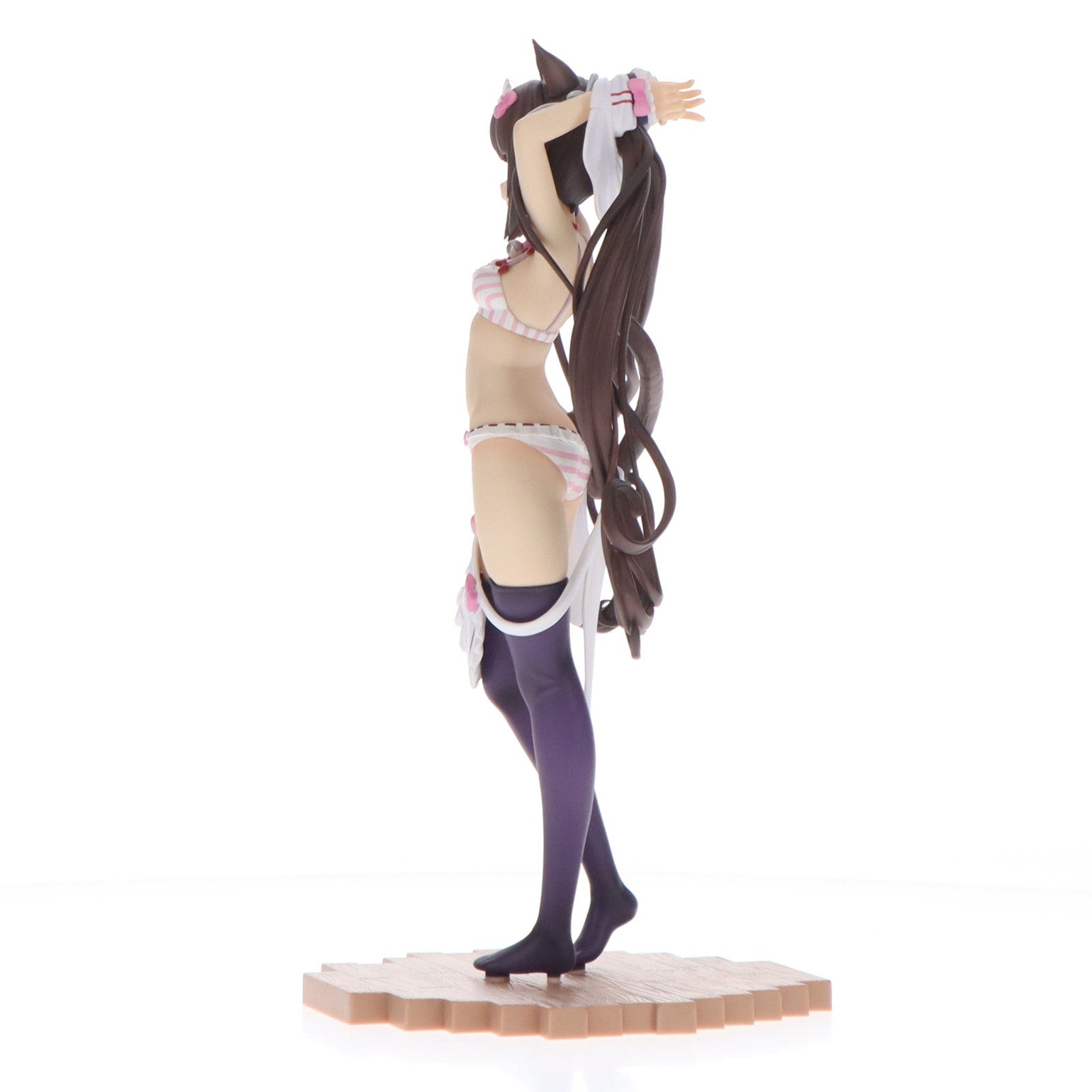 【中古即納】[FIG] PLUM SHOP限定特典付属 ショコラ～着替えのひと時～ ネコぱら 1/7 完成品 フィギュア(PF200) PLUM(プラム)(20220731)