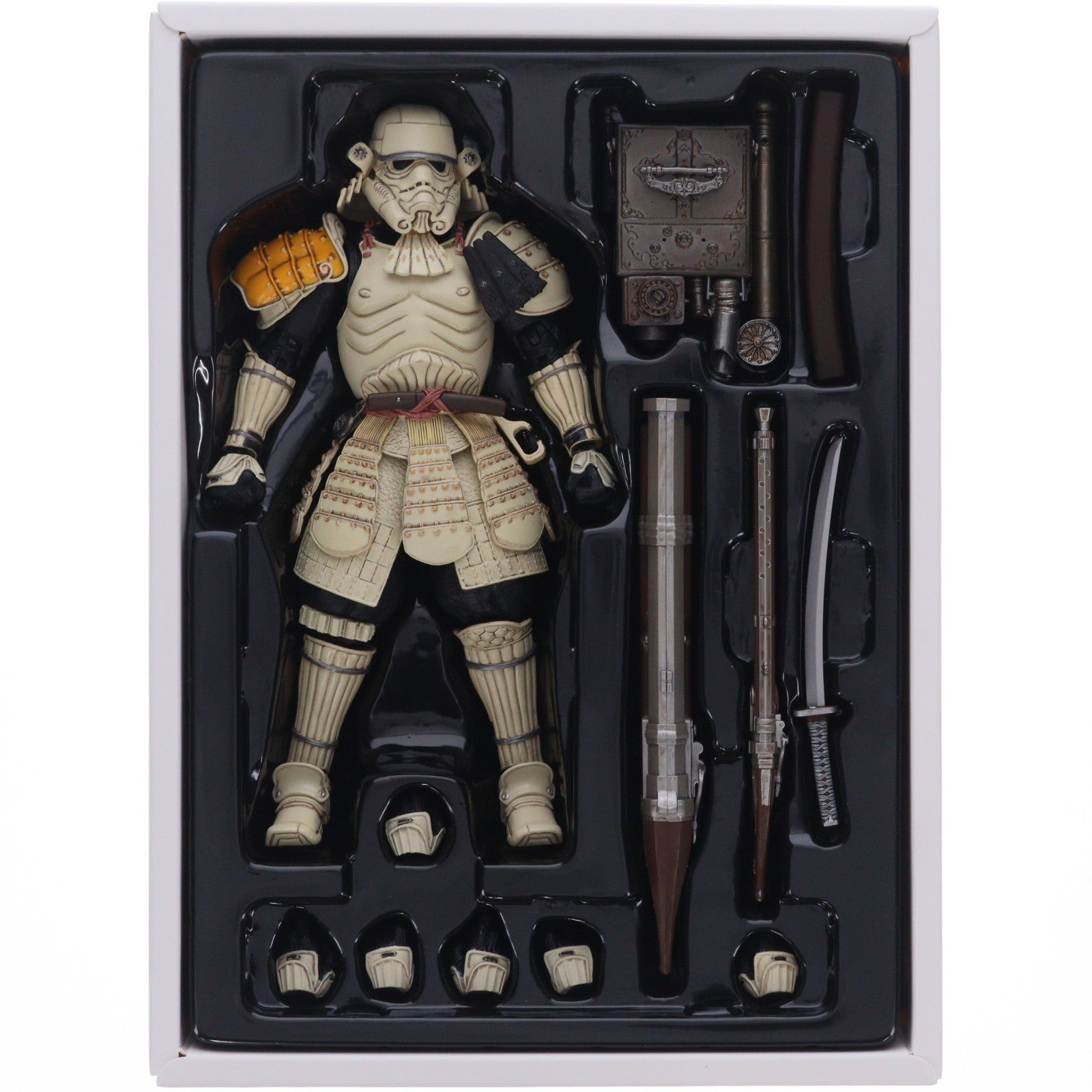 【中古即納】[FIG] 魂ウェブ商店限定 名将MOVIE REALIZATION(ムービーリアライゼーション) 鉄砲足軽サンドトルーパー STAR WARS(スター・ウォーズ) 完成品 可動フィギュア バンダイ(20160229)