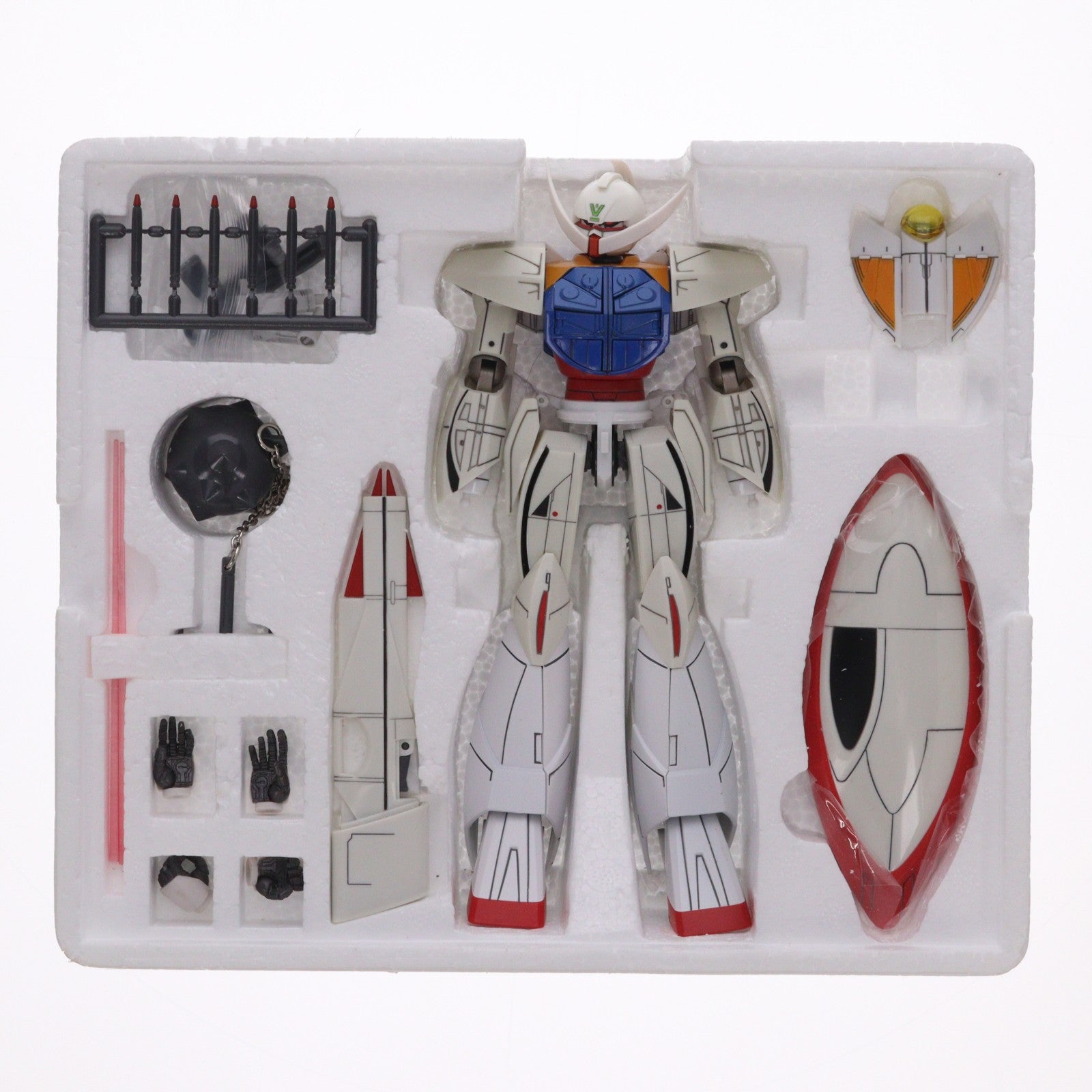 【中古即納】[FIG] NEWマテリアルモデル ∀ガンダム(ターンエーガンダム) 完成品 可動フィギュア バンダイ(19991101)