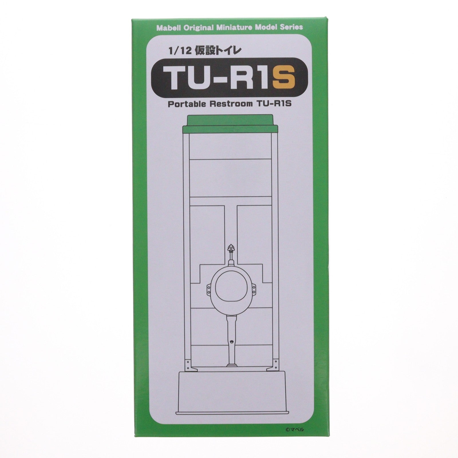 【中古即納】[FIG] Mabell Original Miniature Model Series 仮設トイレ TU-R1S 1/12 完成品 フィギュア 回天堂(20171223)