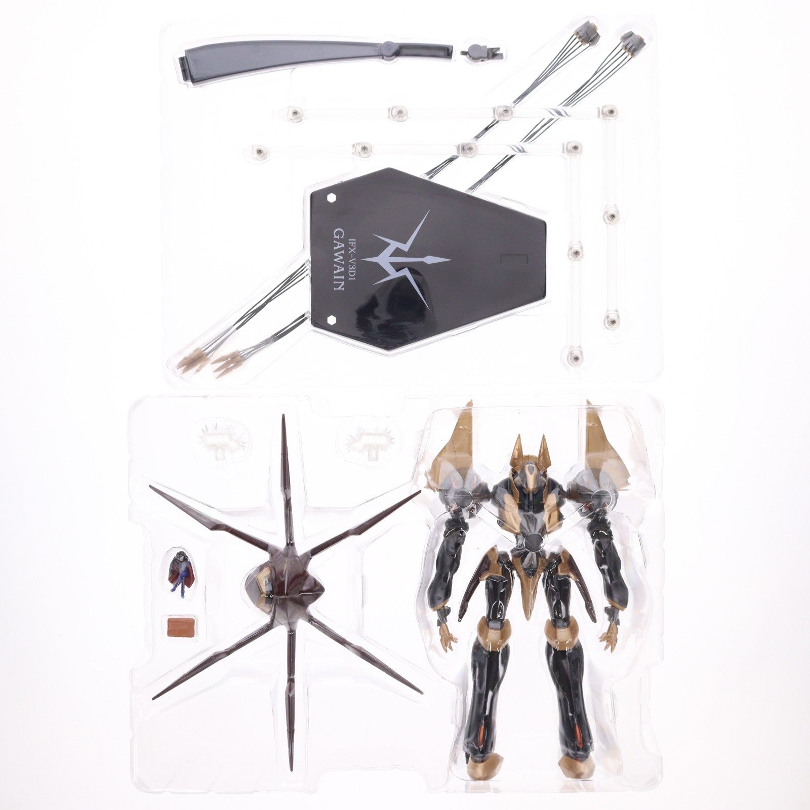 【中古即納】[FIG] 魂ウェブ商店限定 ROBOT魂(SIDE KMF) ガウェイン～BLACK REBELLION～ コードギアス 反逆のルルーシュ 完成品 可動フィギュア バンダイスピリッツ(20200731)