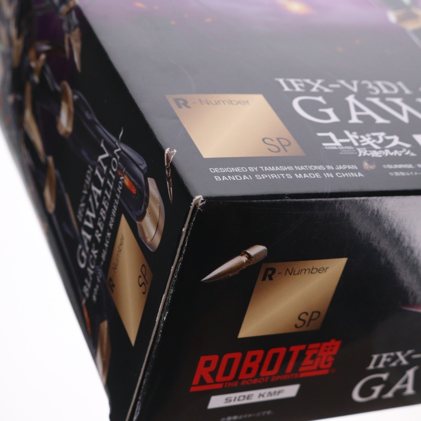 【中古即納】[FIG] 魂ウェブ商店限定 ROBOT魂(SIDE KMF) ガウェイン～BLACK REBELLION～ コードギアス 反逆のルルーシュ 完成品 可動フィギュア バンダイスピリッツ(20200731)