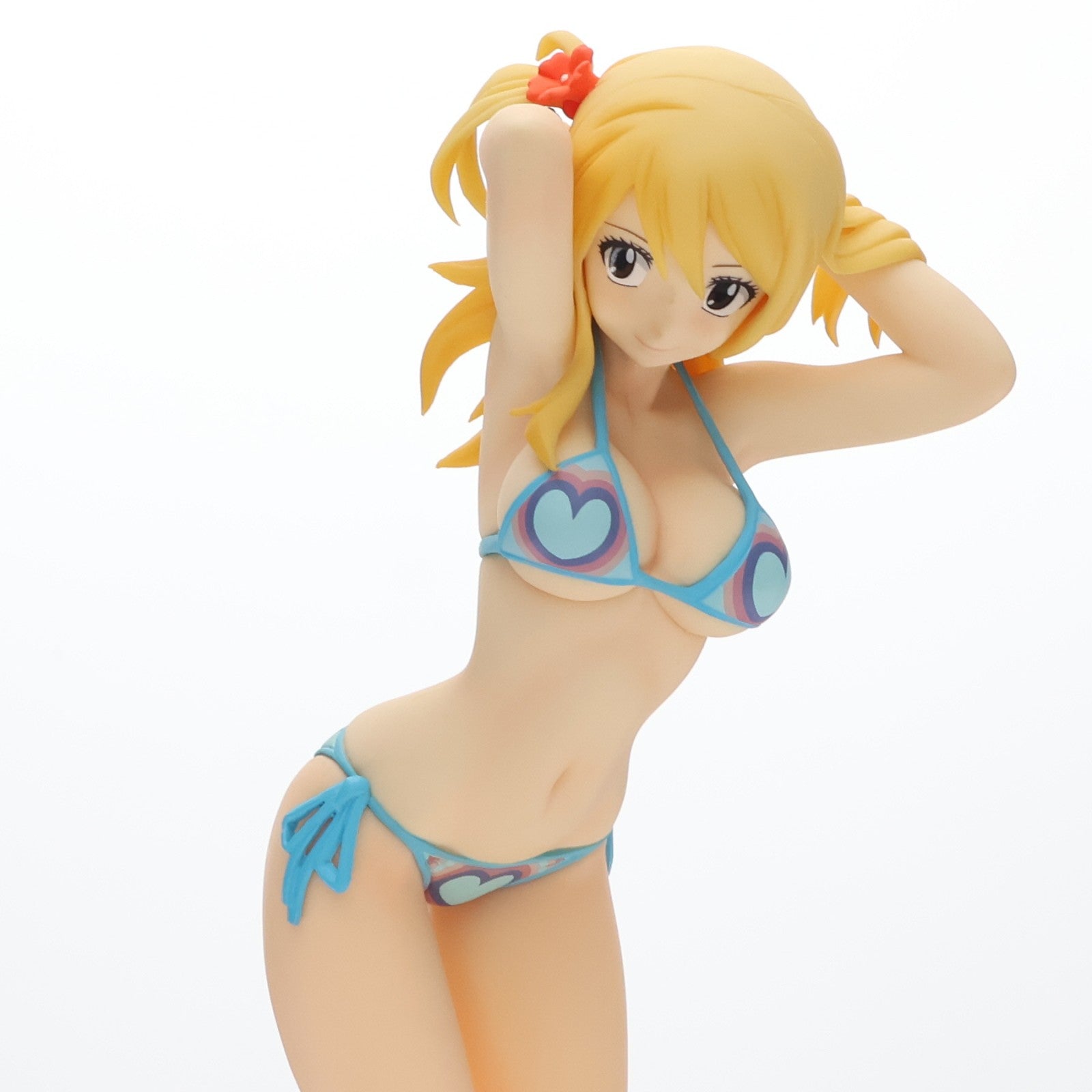【中古即納】[FIG] ルーシィ・ハートフィリア 水着Ver. FAIRY TAIL(フェアリーテイル) 1/8 完成品 フィギュア エクスプラス(20140914)