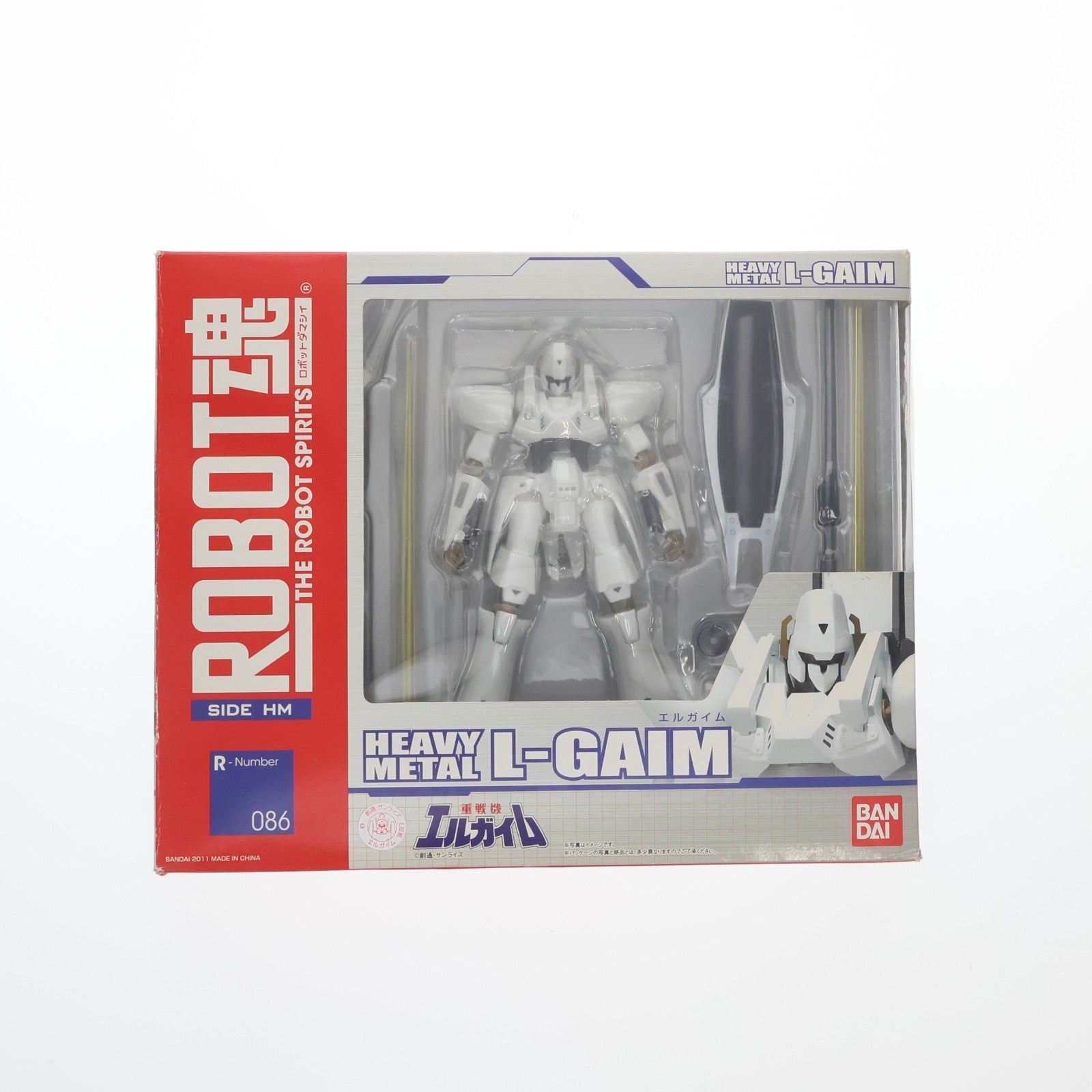 【中古即納】[FIG] ROBOT魂(SIDE HM) エルガイム 重戦機エルガイム 完成品 可動フィギュア バンダイ(20110226)